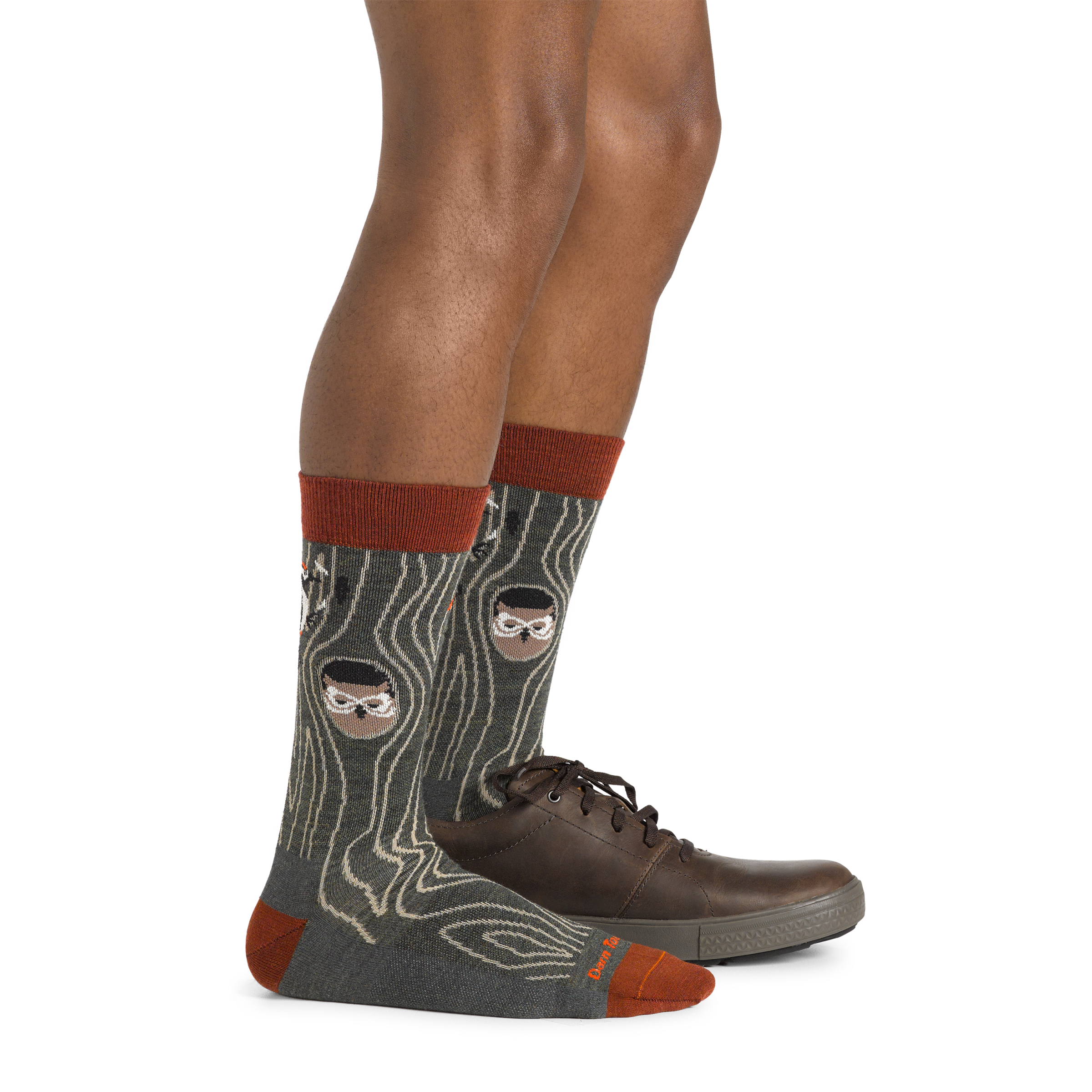 Darn Tough Socks Men's Woody Crew Lightweight Lifestyle Socks - Image 5