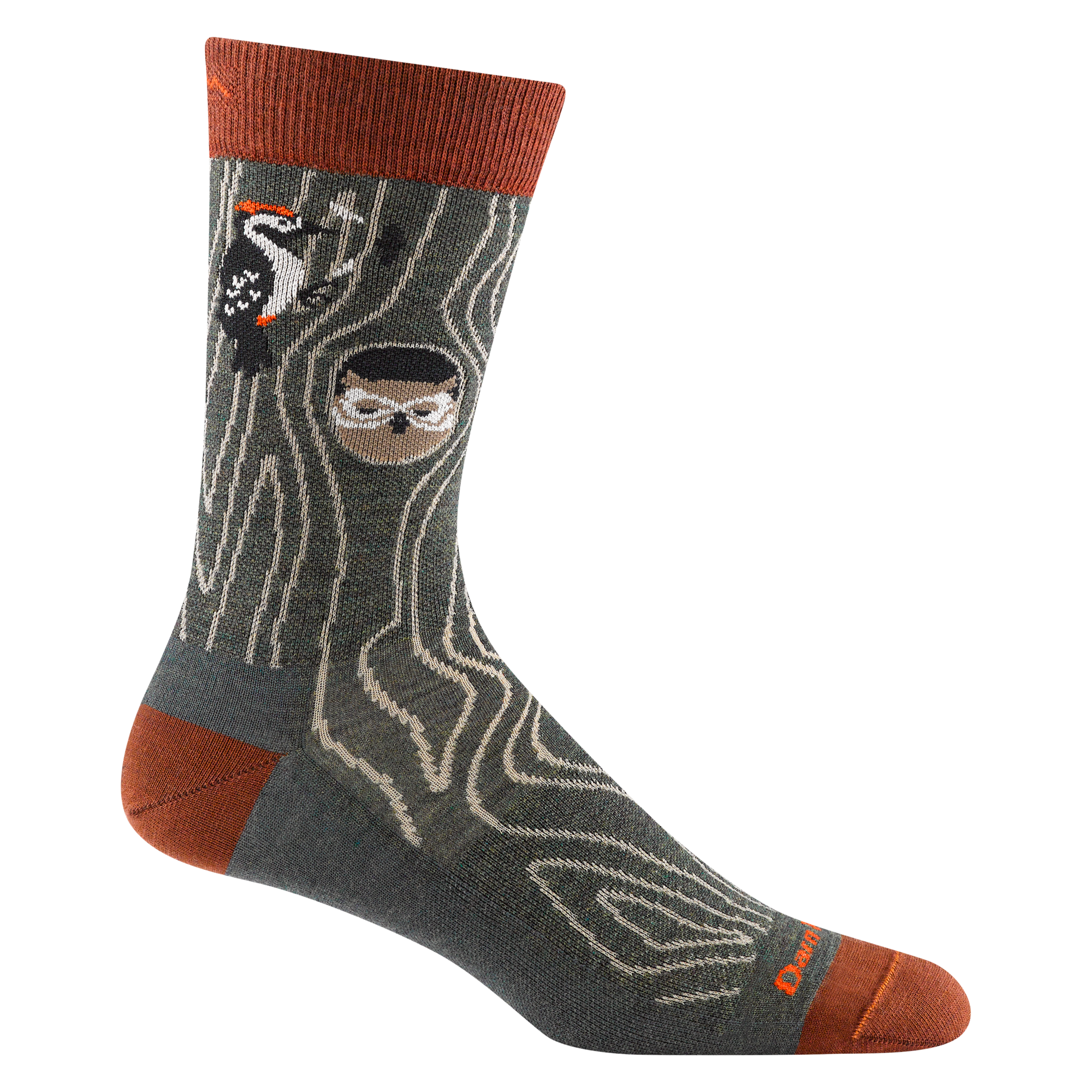 Darn Tough Socks Men's Woody Crew Lightweight Lifestyle Socks - Image 2