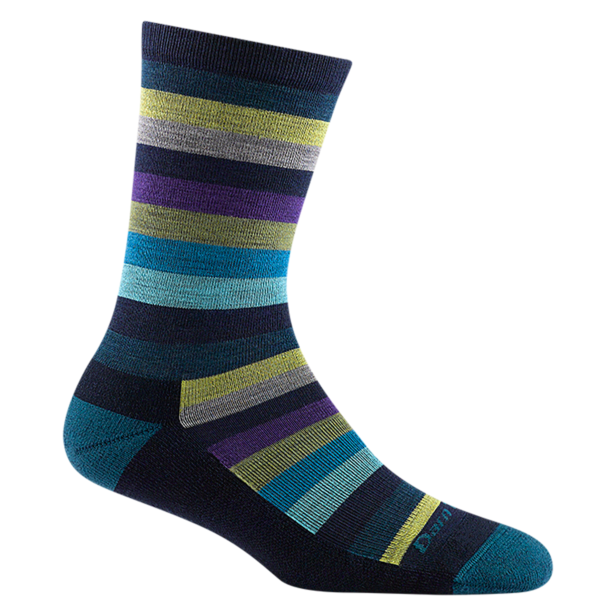 Darn Tough Socks Women's Mystic Stripe Crew Lightweight Lifestyle Socks - Image 3