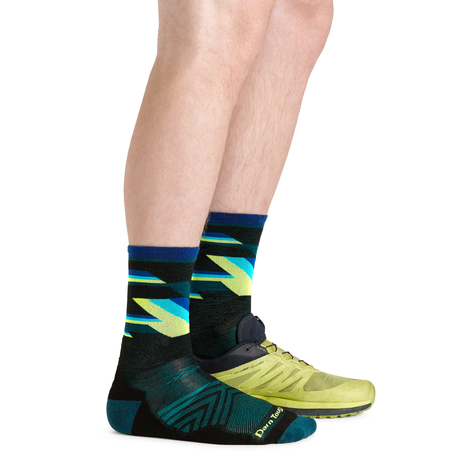 Darn Tough Socks Men's Bolt Micro Crew Ultra-Lightweight Running Socks - Image 7