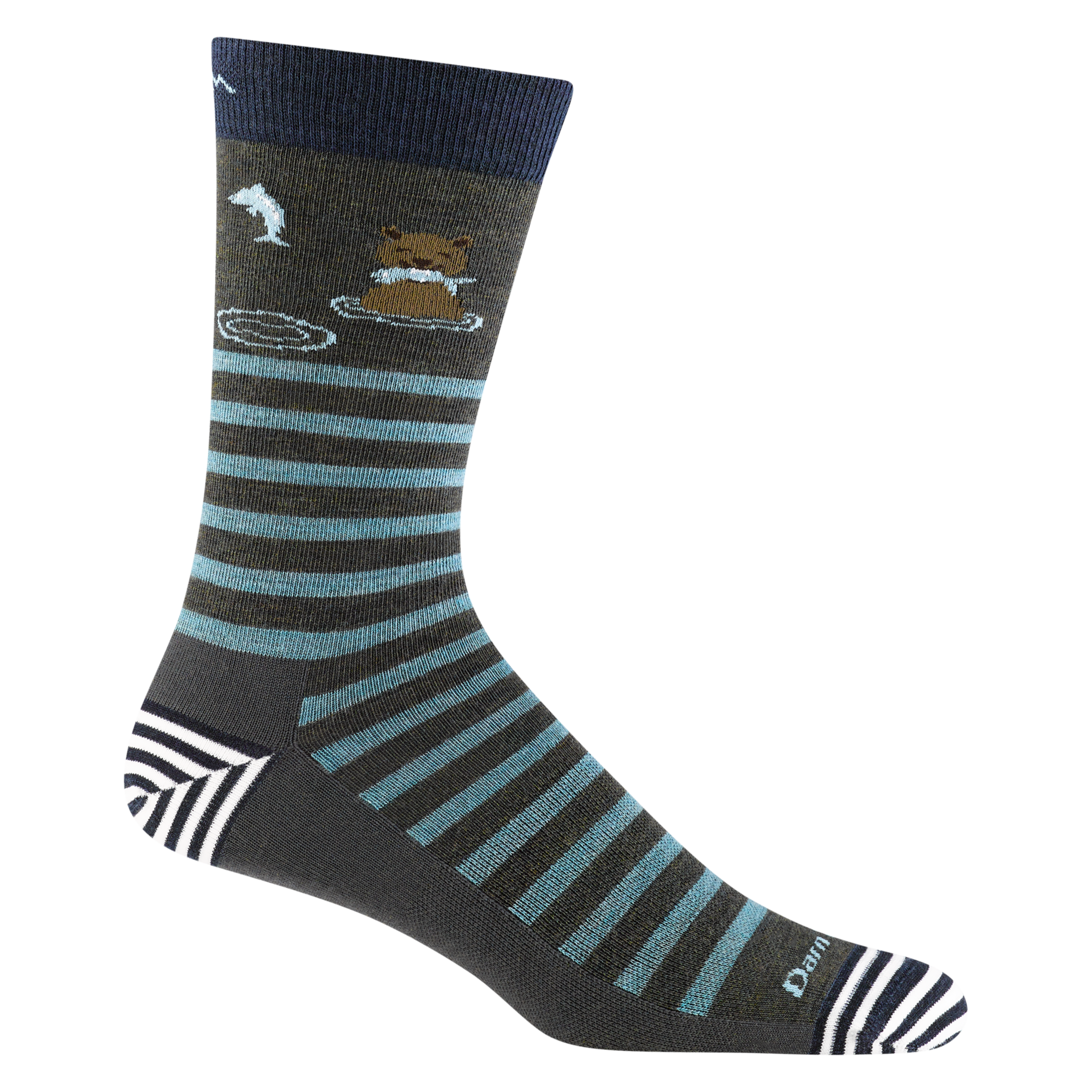 Darn Tough Socks Men's Animal Haus Crew Lightweight Lifestyle Socks - Image 9