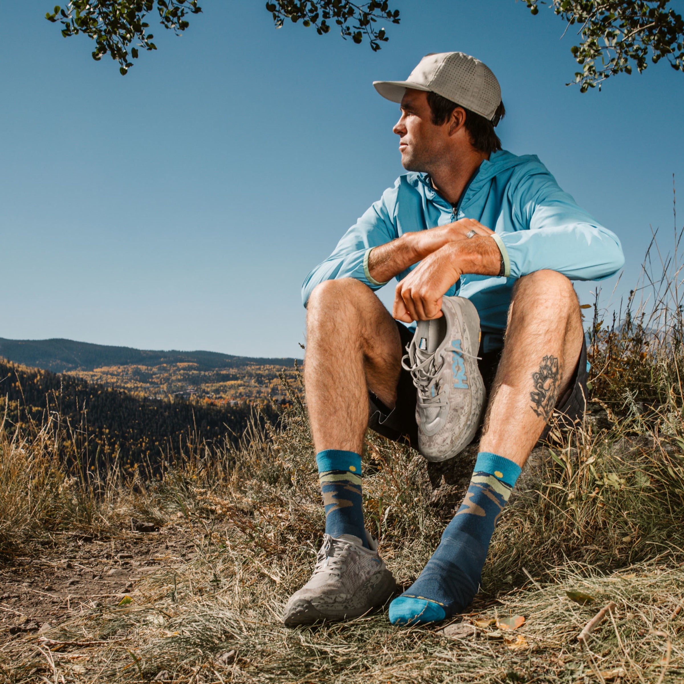 Darn Tough Socks Men's Ridge Runner Micro Crew Ultra-Lightweight Running Socks - Image 6