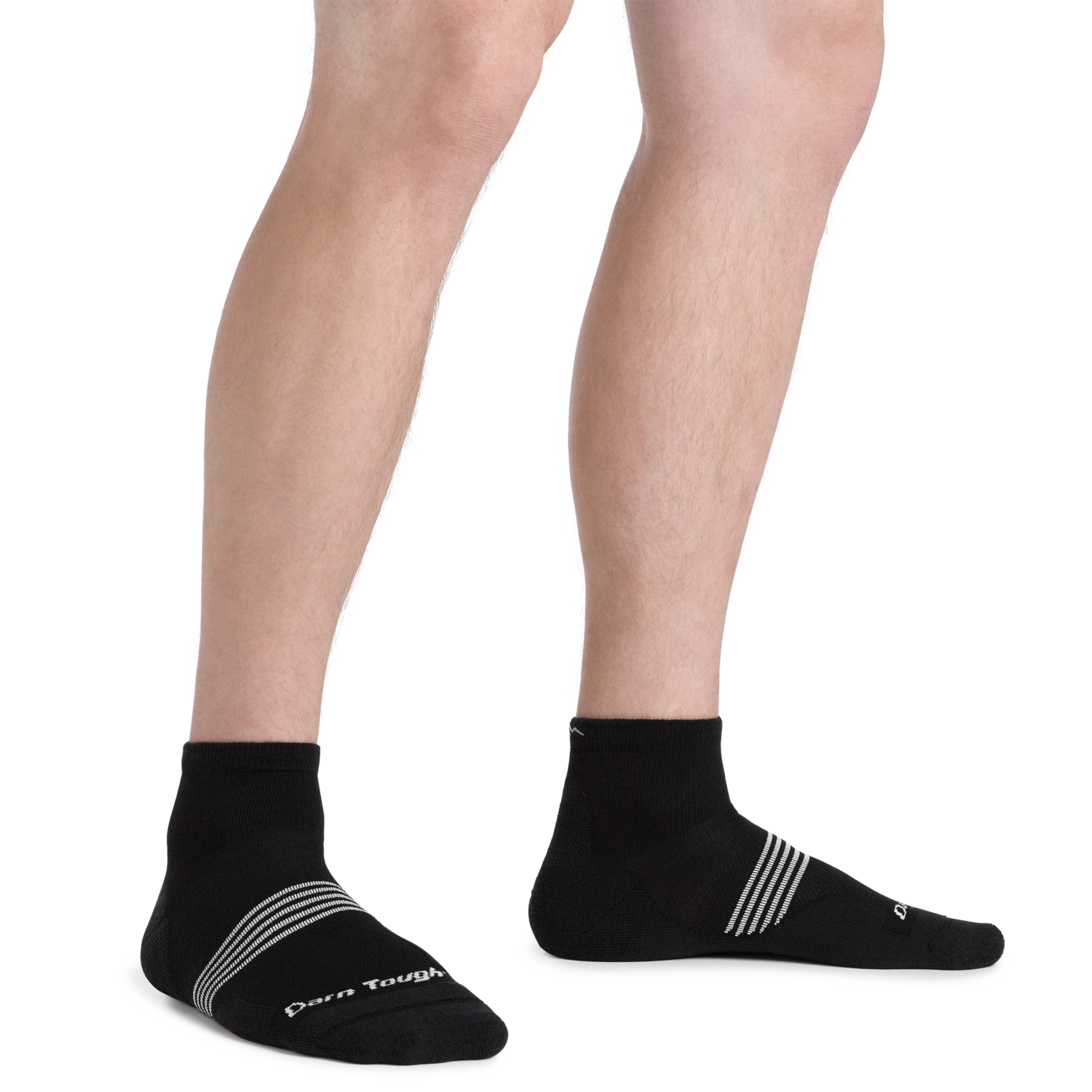 Darn Tough Socks Men's Element Quarter Lightweight Running Socks - Image 5