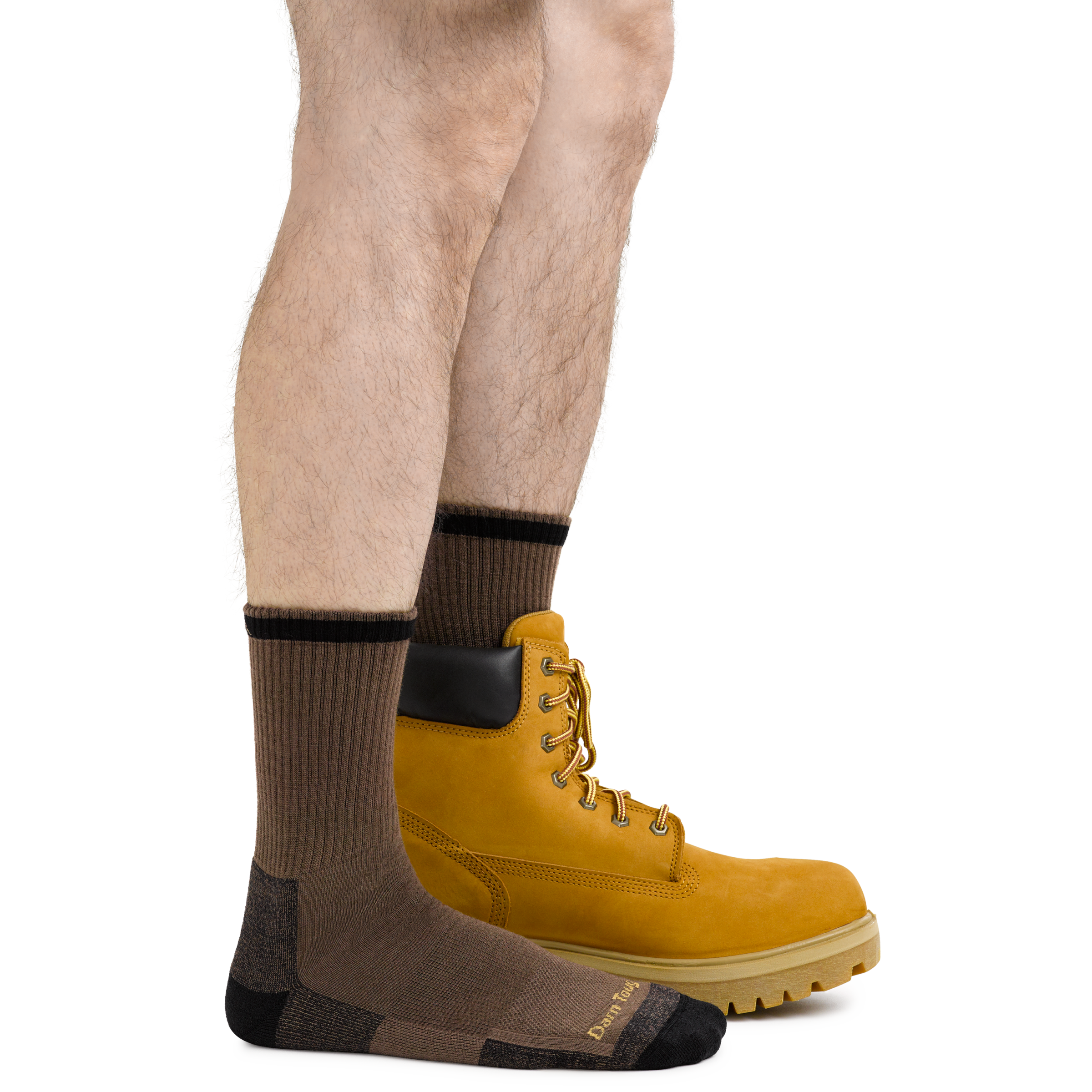 Darn Tough Socks Men's Fred Tuttle Micro Crew Midweight Work Sock - Image 4