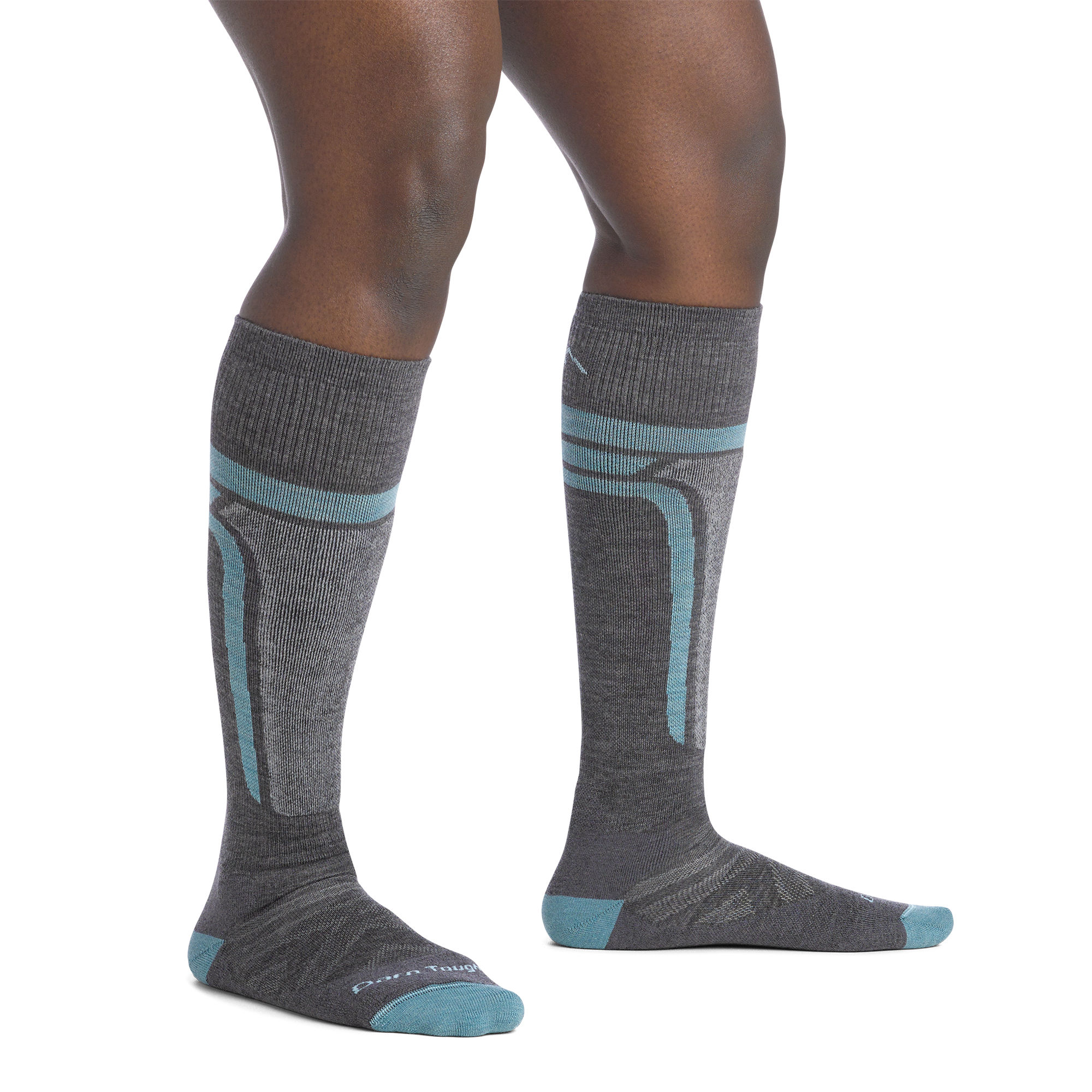 Darn Tough Socks Women's Edge Over-the-Calf Midweight Ski & Snowboard Socks - Image 5
