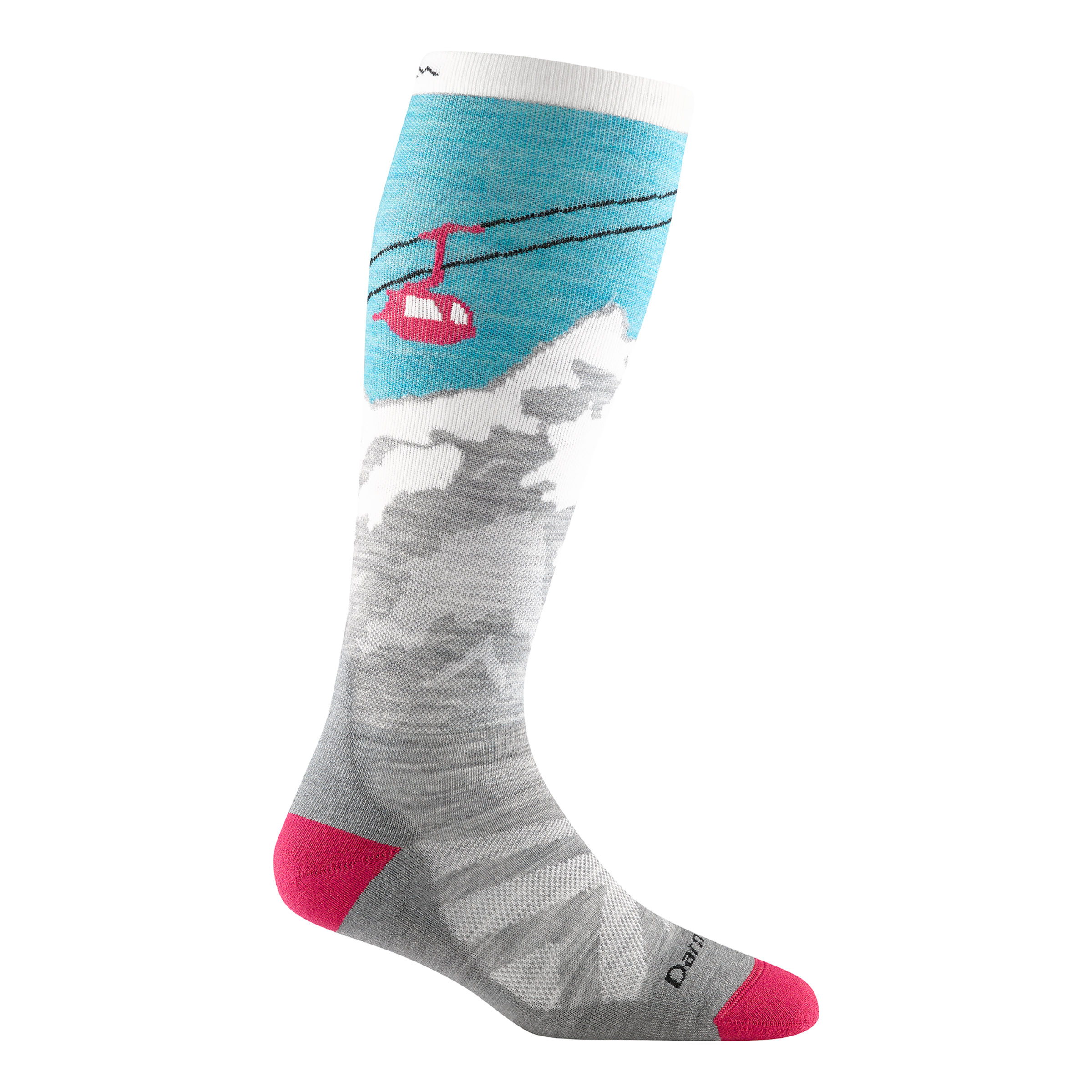 Darn Tough Socks Women's Yeti Over-the-Calf Midweight Ski & Snowboard Socks