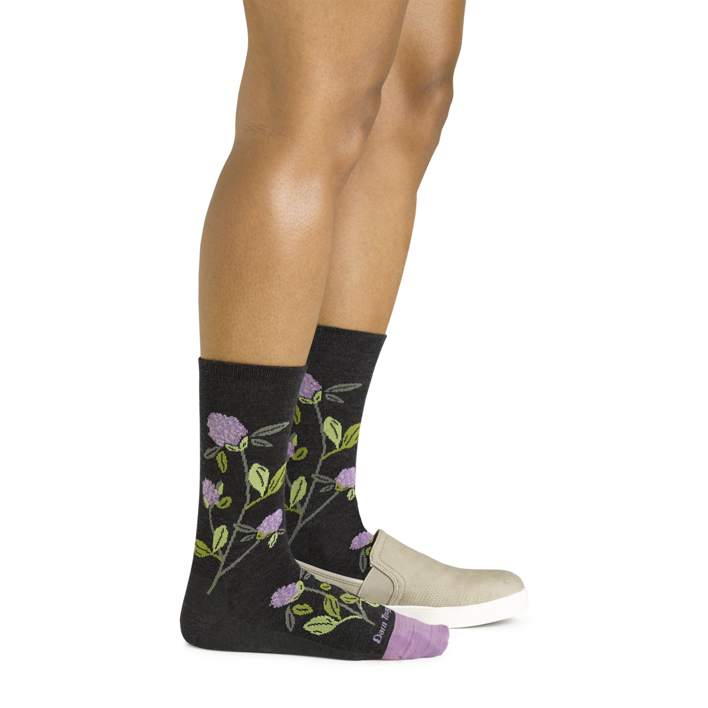 Darn Tough Socks Women's Blossom Crew Lightweight Lifestyle Socks - Image 8