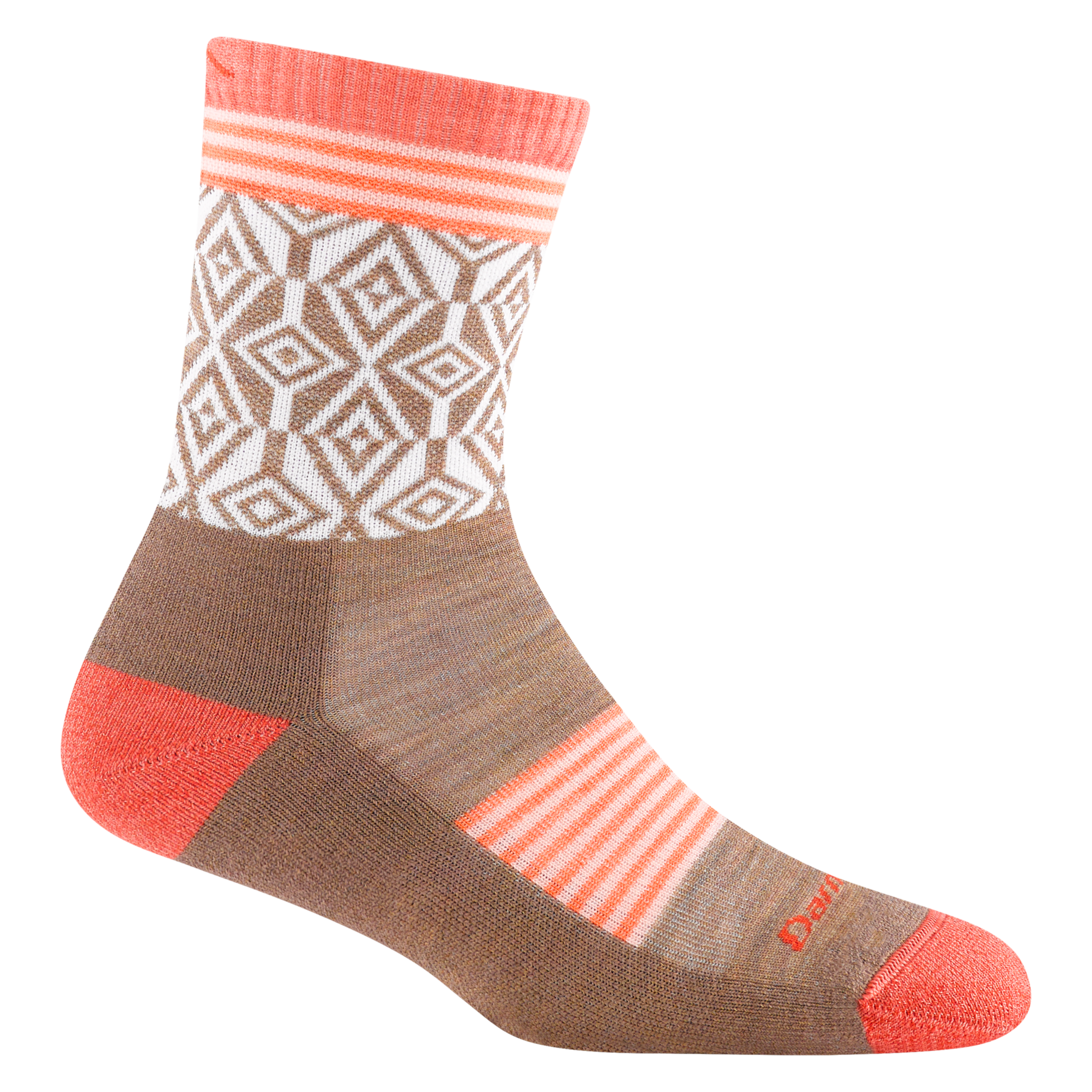 Darn Tough Socks Women's Sobo Micro Crew Lightweight Hiking Socks