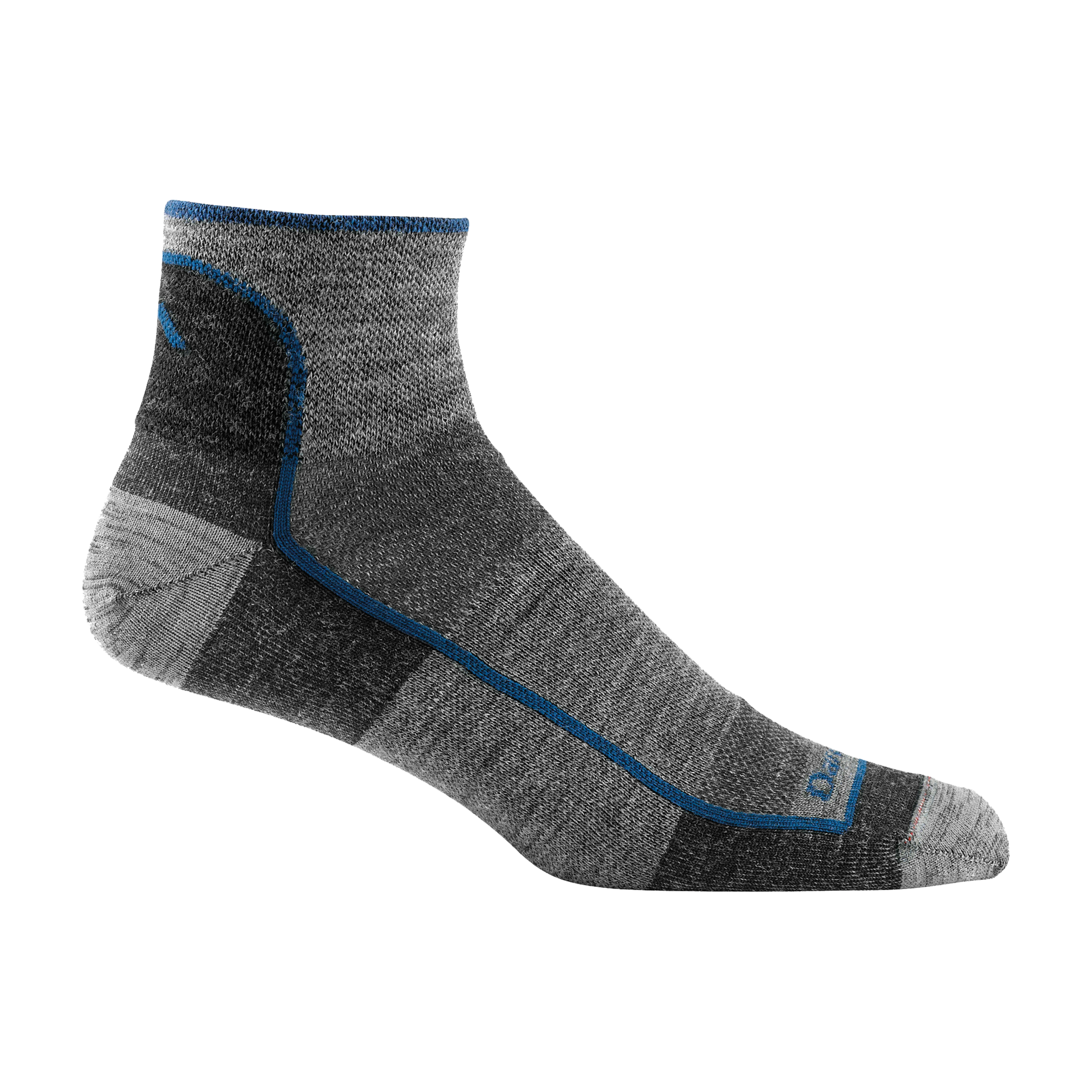 Darn Tough Socks Men's 1715 Quarter Lightweight Running Socks - Image 4