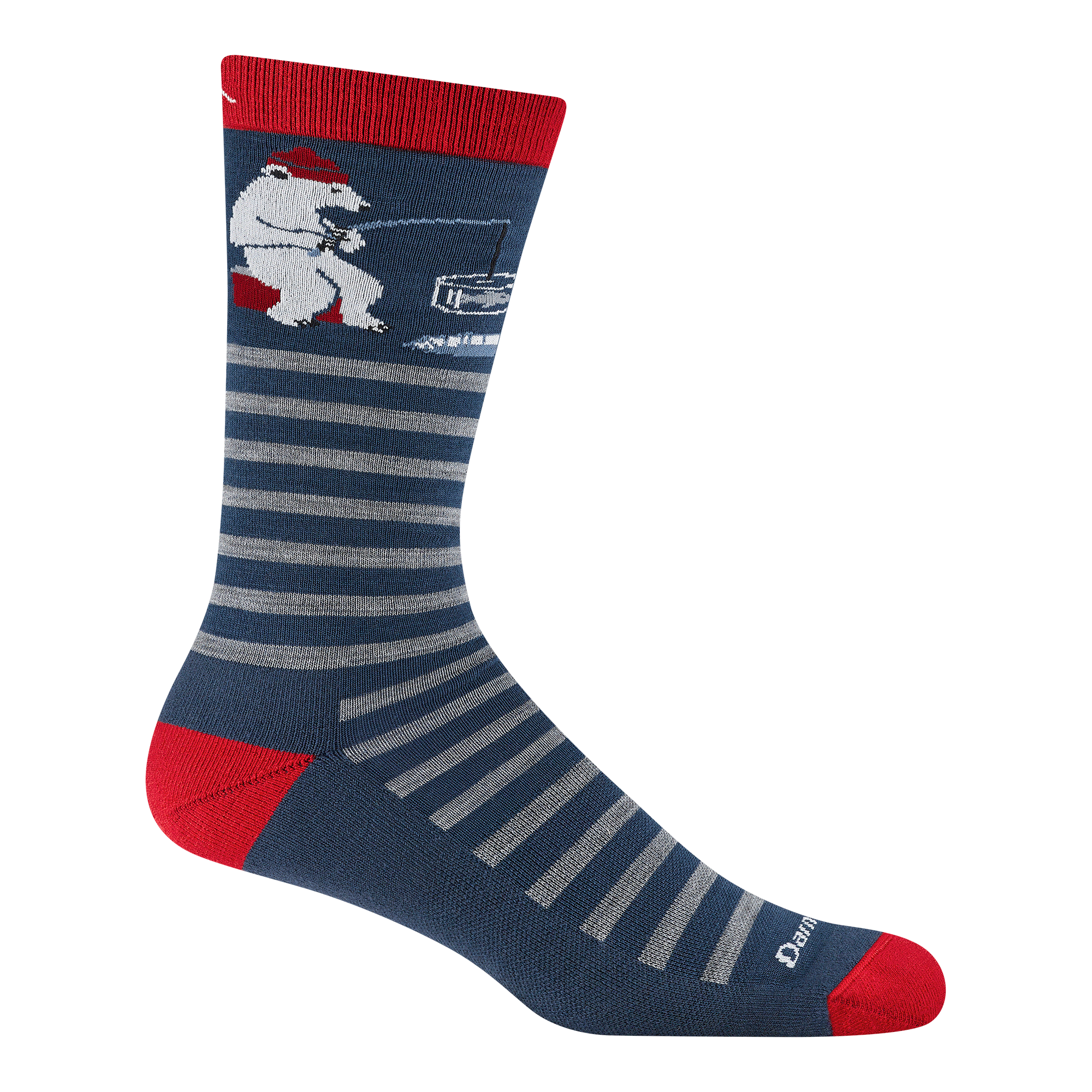 Darn Tough Socks Men's Wild Life Crew Lightweight Lifestyle Socks