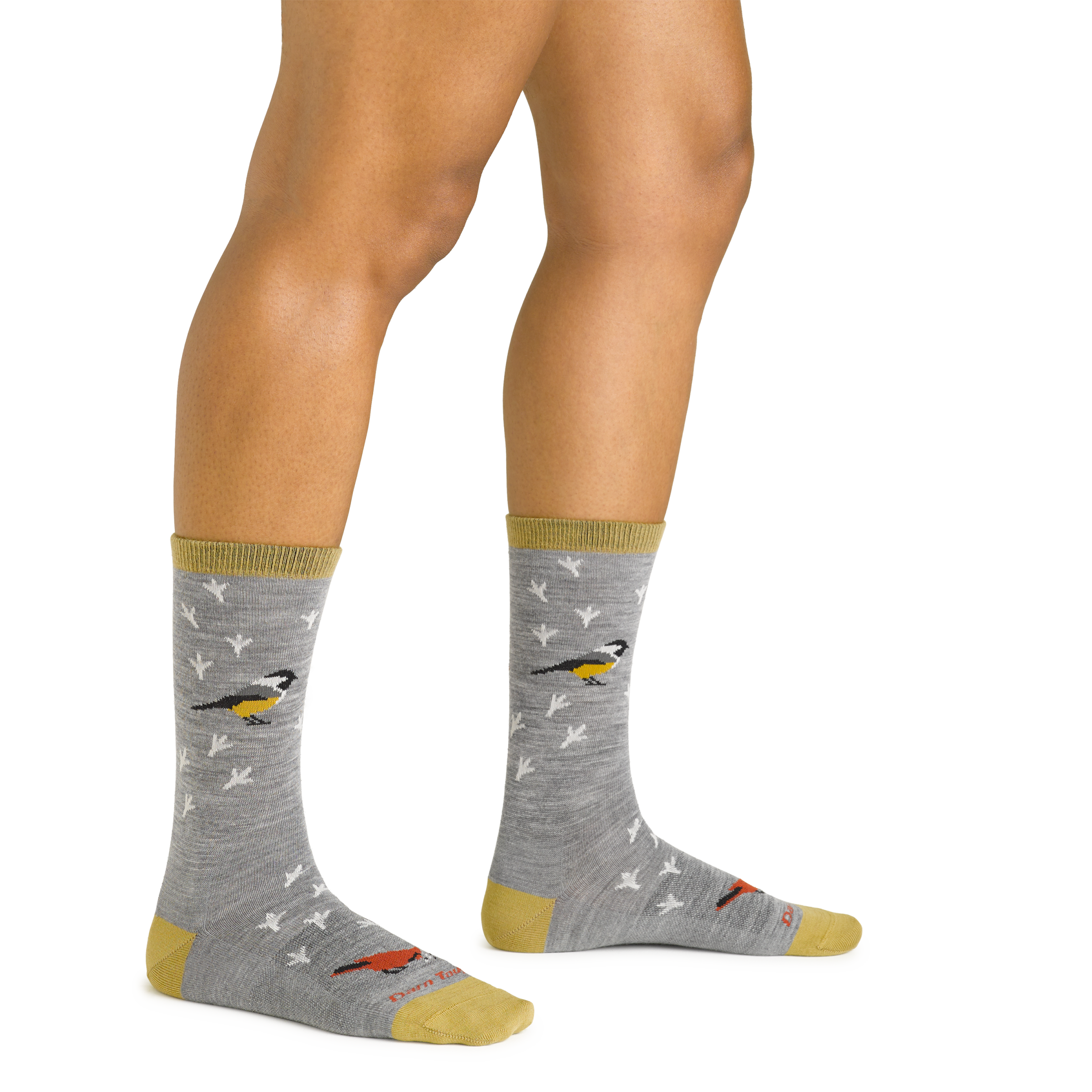 Darn Tough Socks Women's Twitterpated Crew Lightweight Lifestyle Sock-Last Chance - Image 4