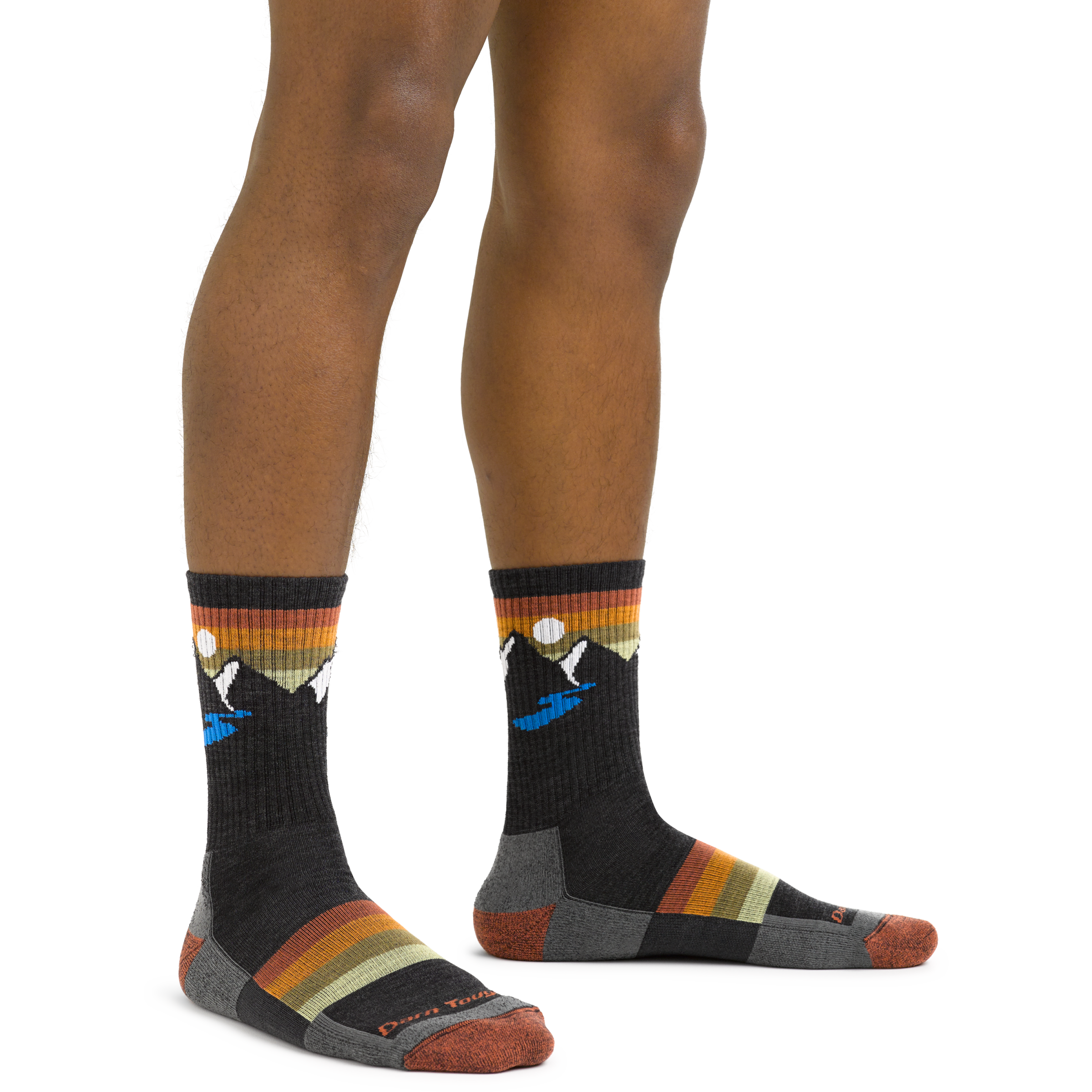 Darn Tough Socks Men's Sunset Ridge Micro Crew Lightweight Hiking Socks - Image 8