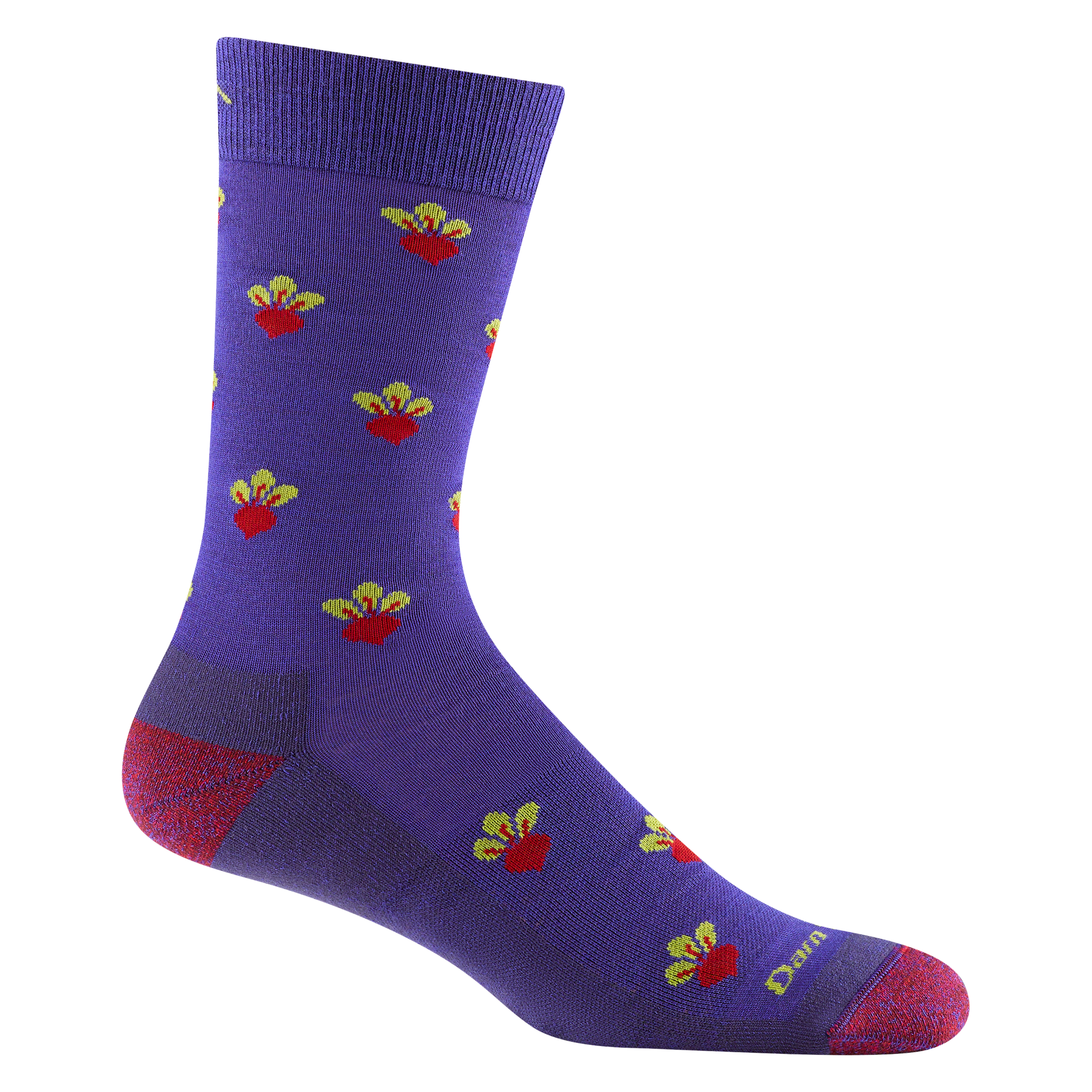 Darn Tough Socks Men's Beets Crew Lightweight Lifestyle Sock - Image 5