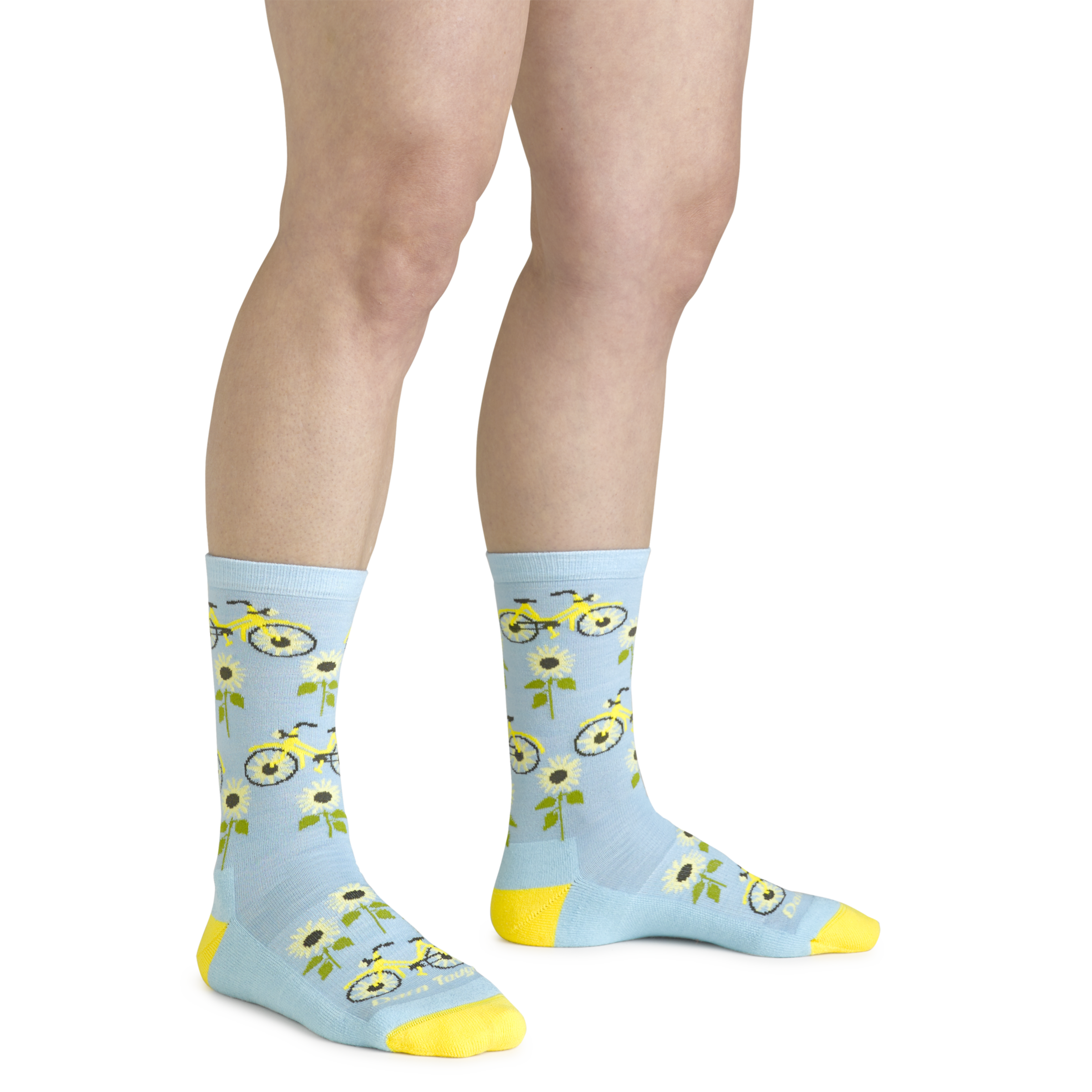 Darn Tough Socks Women's Sun Pedal Crew Lightweight Lifestyle Sock-Last Chance - Image 3