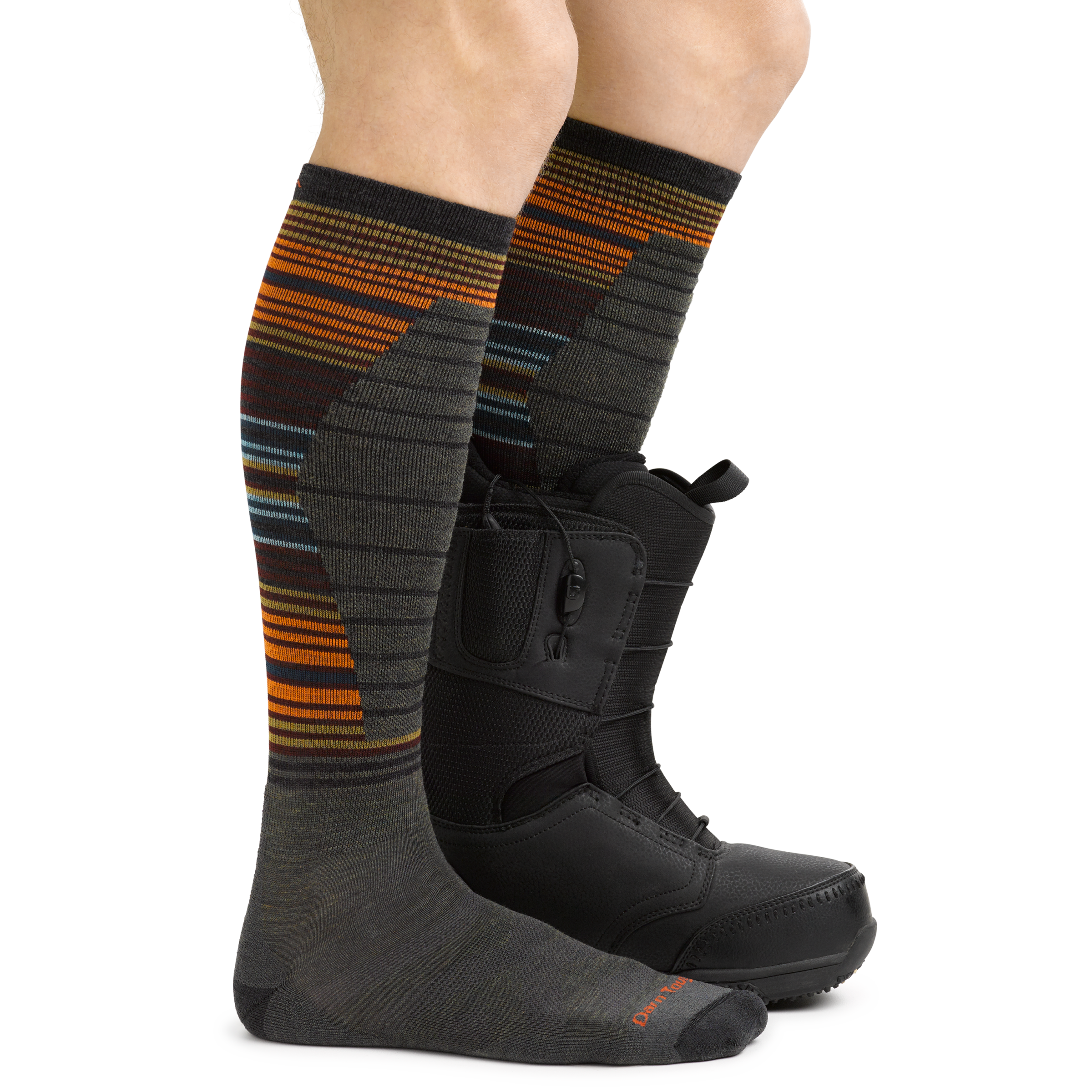Darn Tough Socks Men's Backwoods Over-the-Calf Lightweight Ski & Snowboard Sock-Last Chance - Image 3