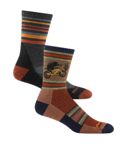 Darn Tough Socks Men's Lightweight Micro Crew Hiking 2-Pack
