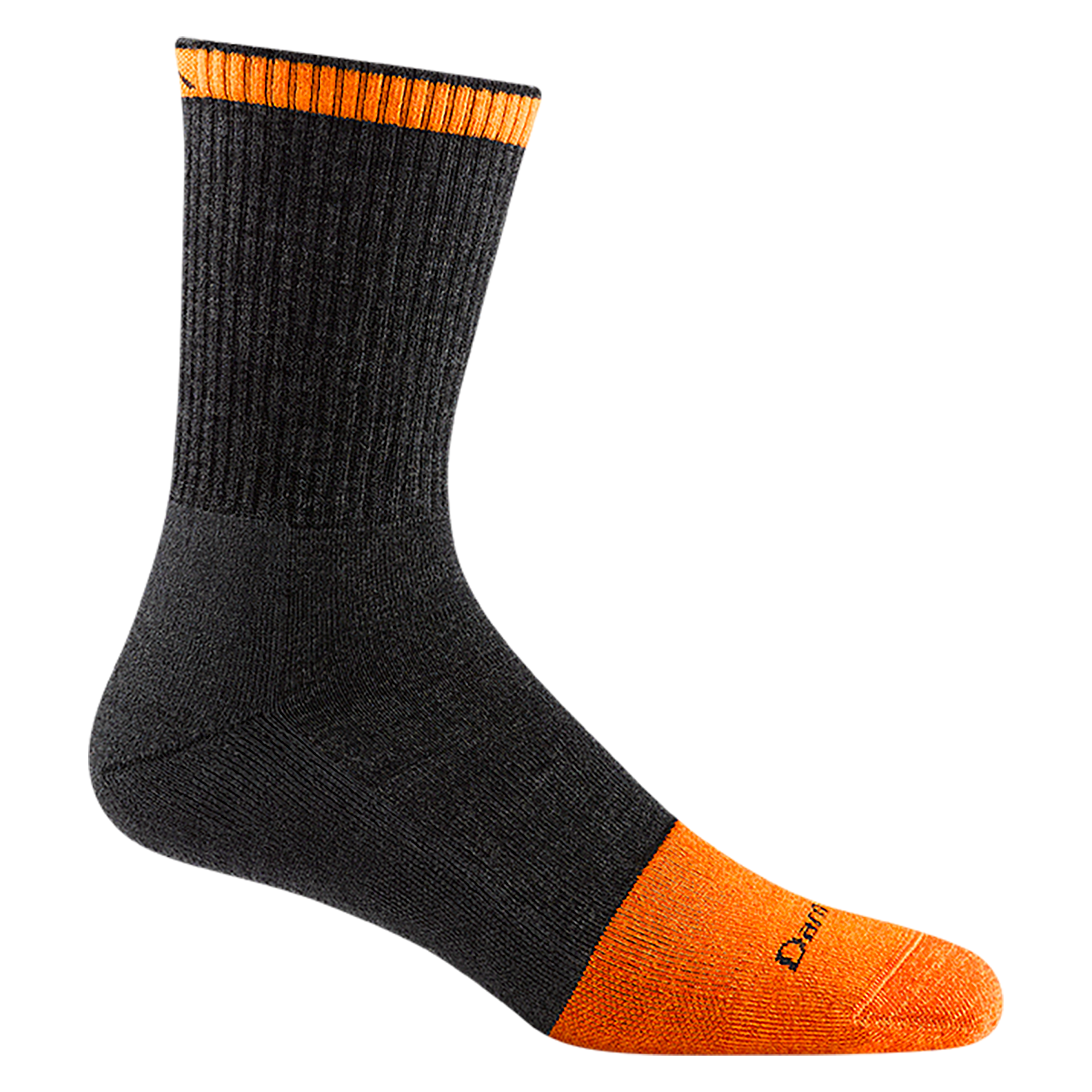 Darn Tough Socks Men's Steely Micro Crew Midweight Work Sock