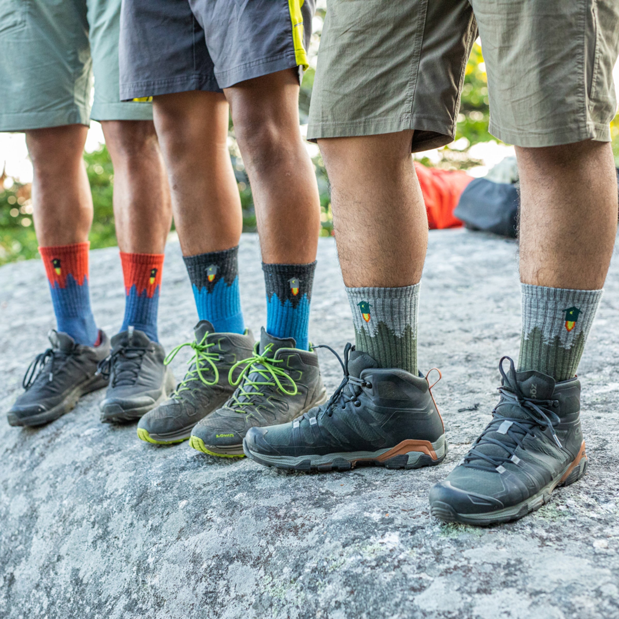 Darn Tough Socks Men's Number 2 Micro Crew Midweight Hiking Socks - Image 15