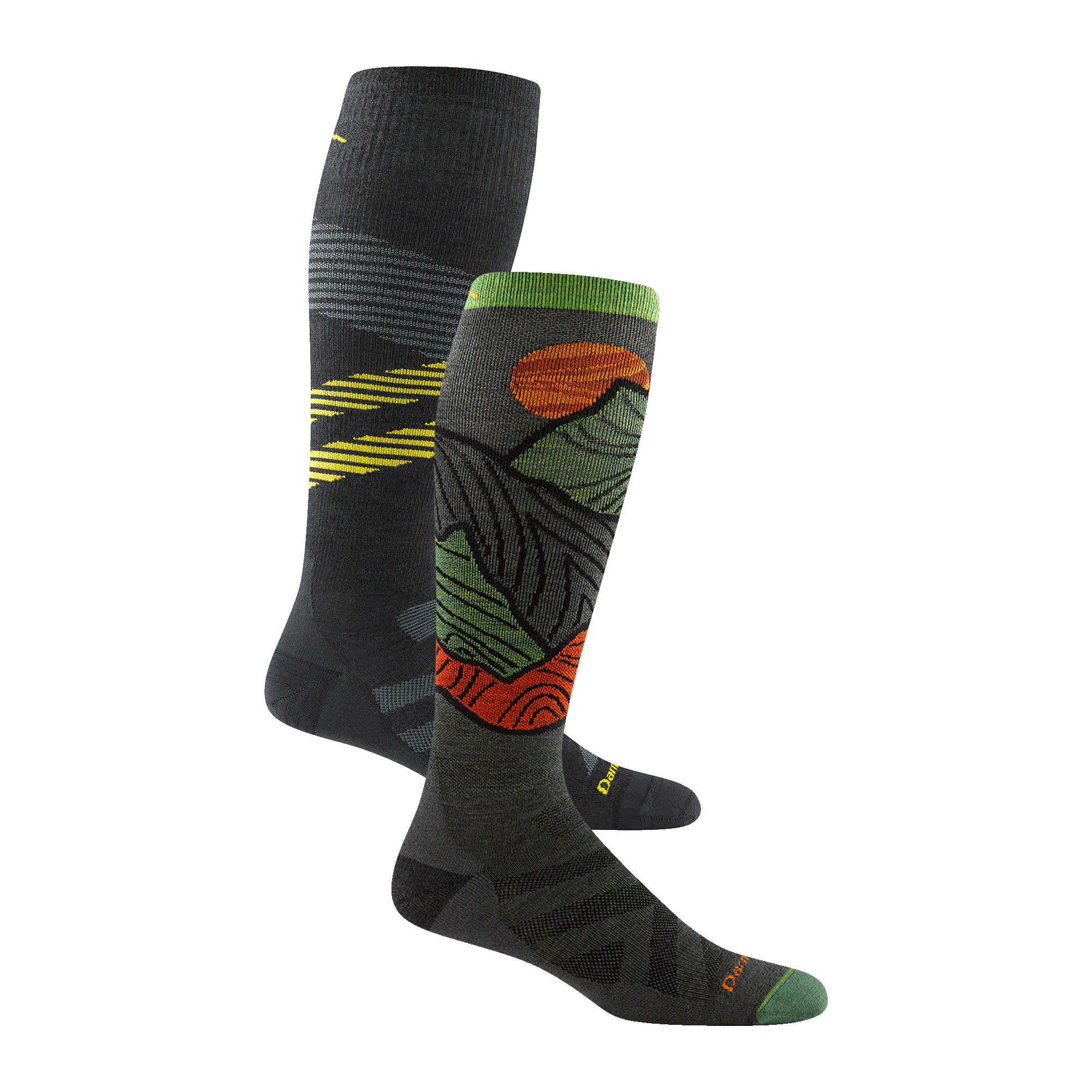 Darn Tough Socks Men's Ski and Snowboard Combo 2-Pack