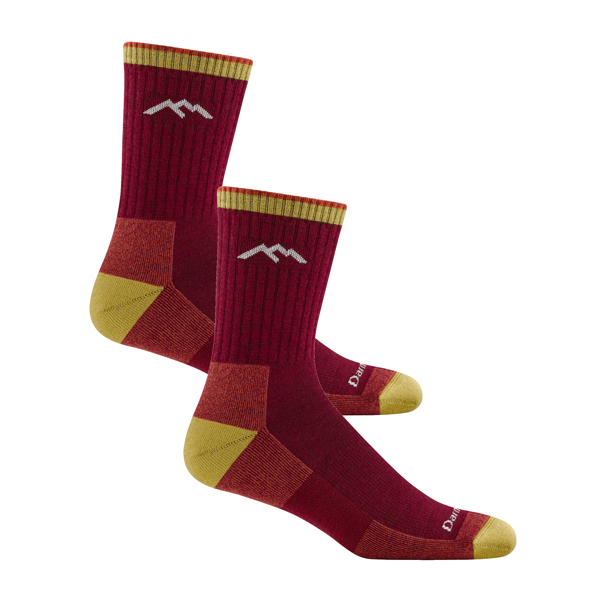 Darn Tough Socks Men's Micro Crew Hiker 2-Pack