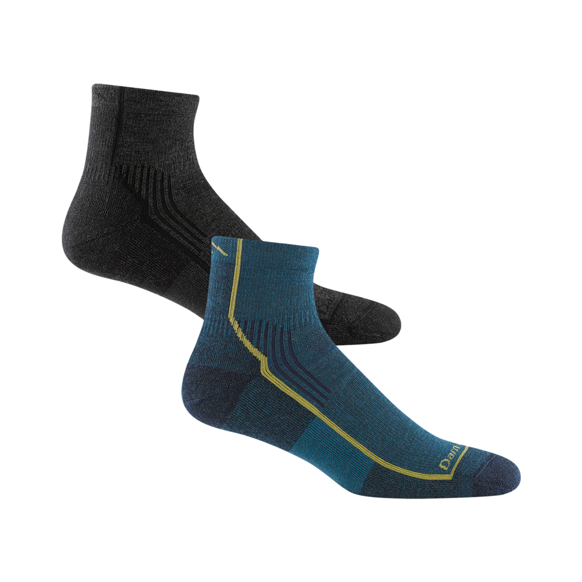 Darn Tough Socks Men's Quarter Hiker 2-Pack