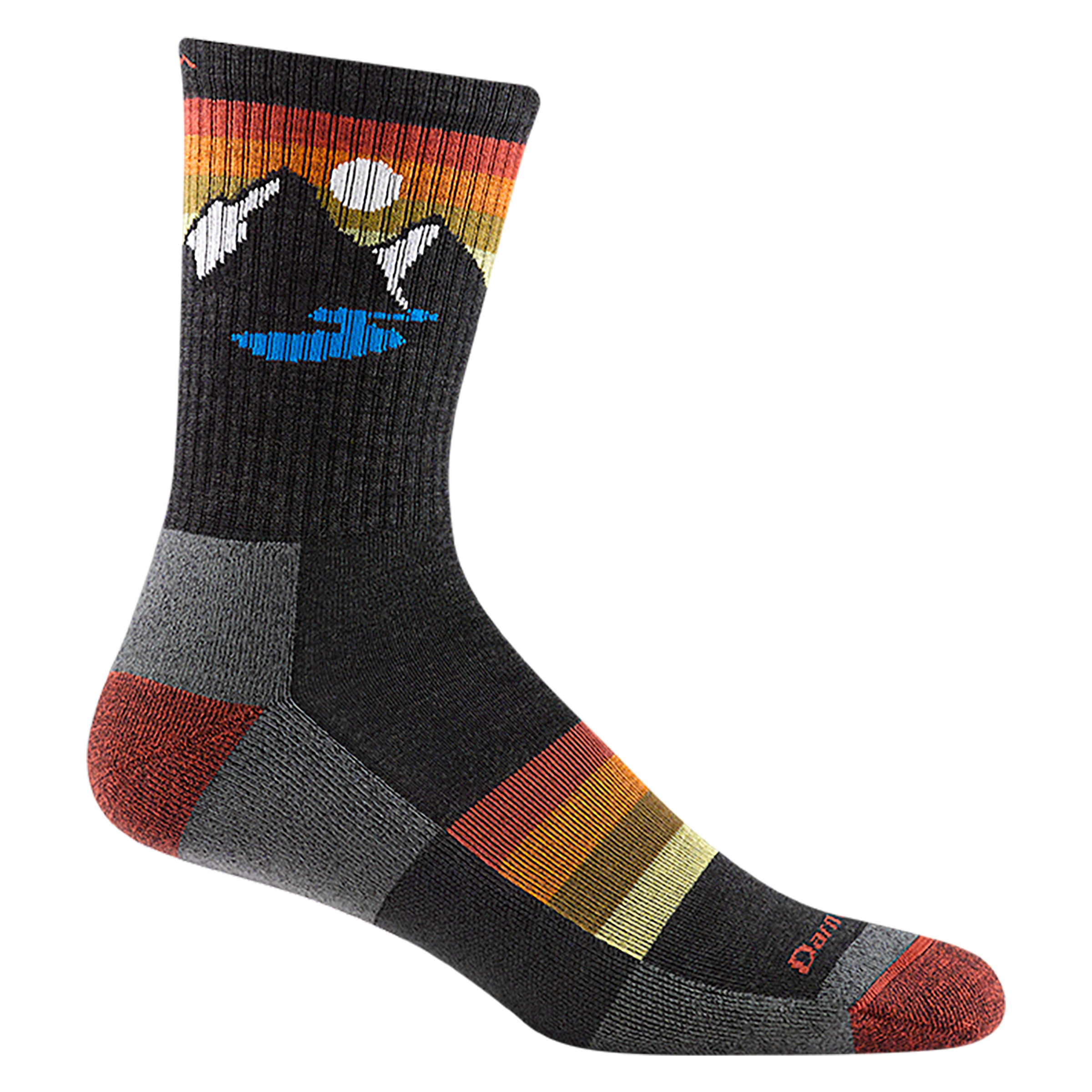Darn Tough Socks Men's Sunset Ridge Micro Crew Lightweight Hiking Socks - Image 3