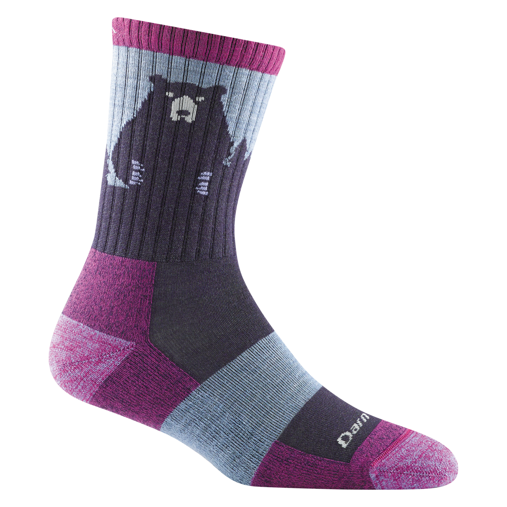 Darn Tough Socks Men's and Women's Bear 2-Pack Hiking Socks - Image 5