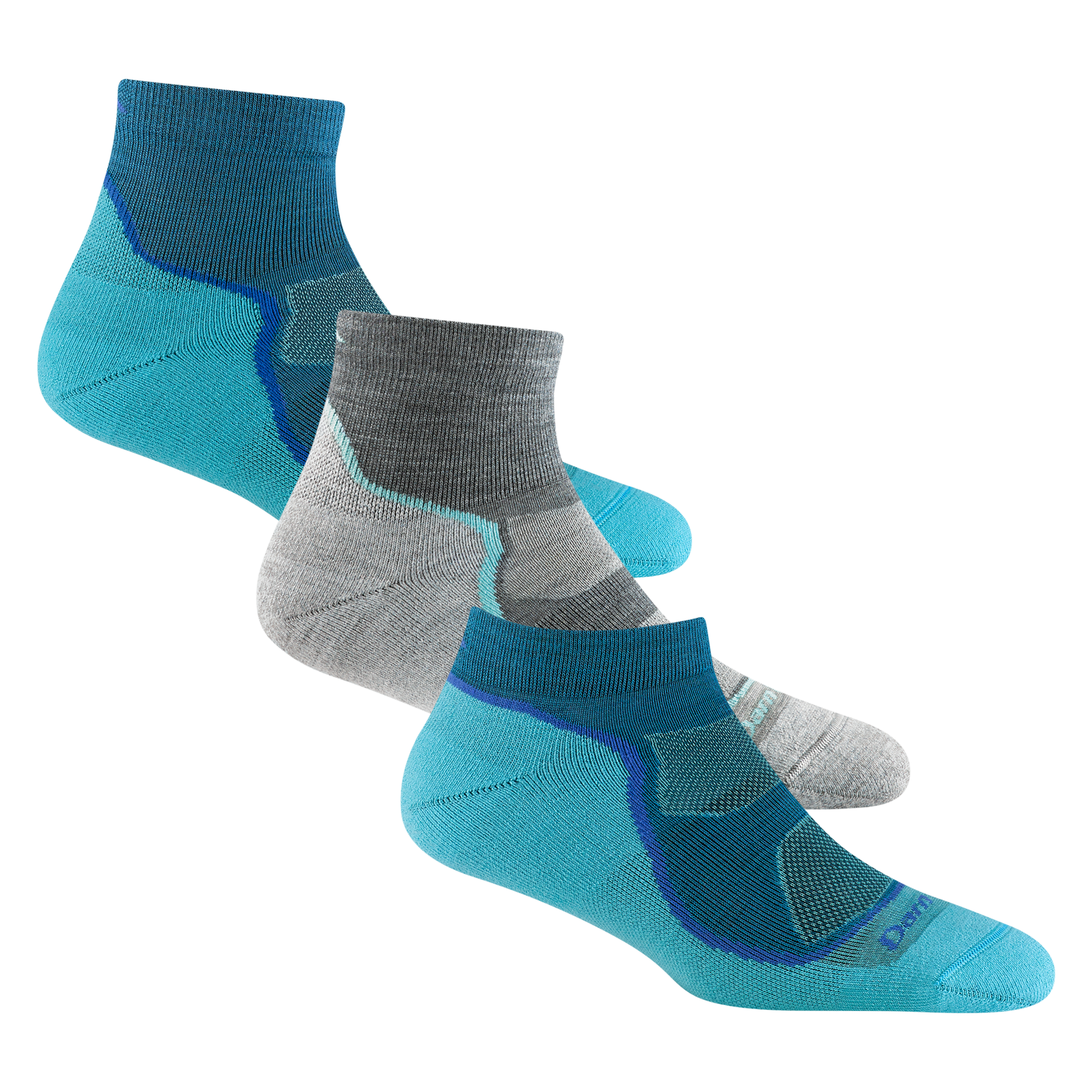 Darn Tough Socks Women's Hiker Low-Profile 3-Pack