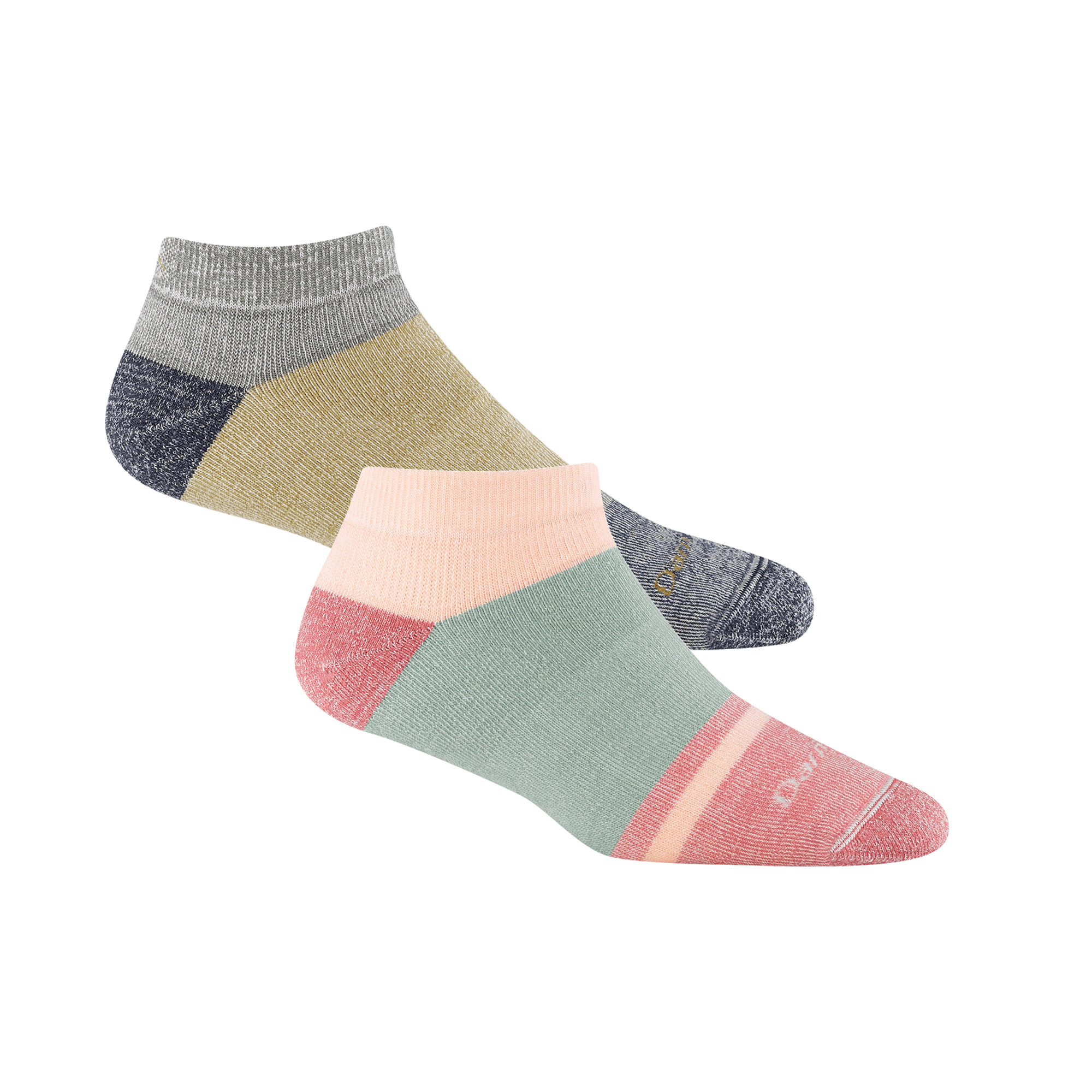 Darn Tough Socks Men's and Women's Apres Heavyweight No Show 2-Pack