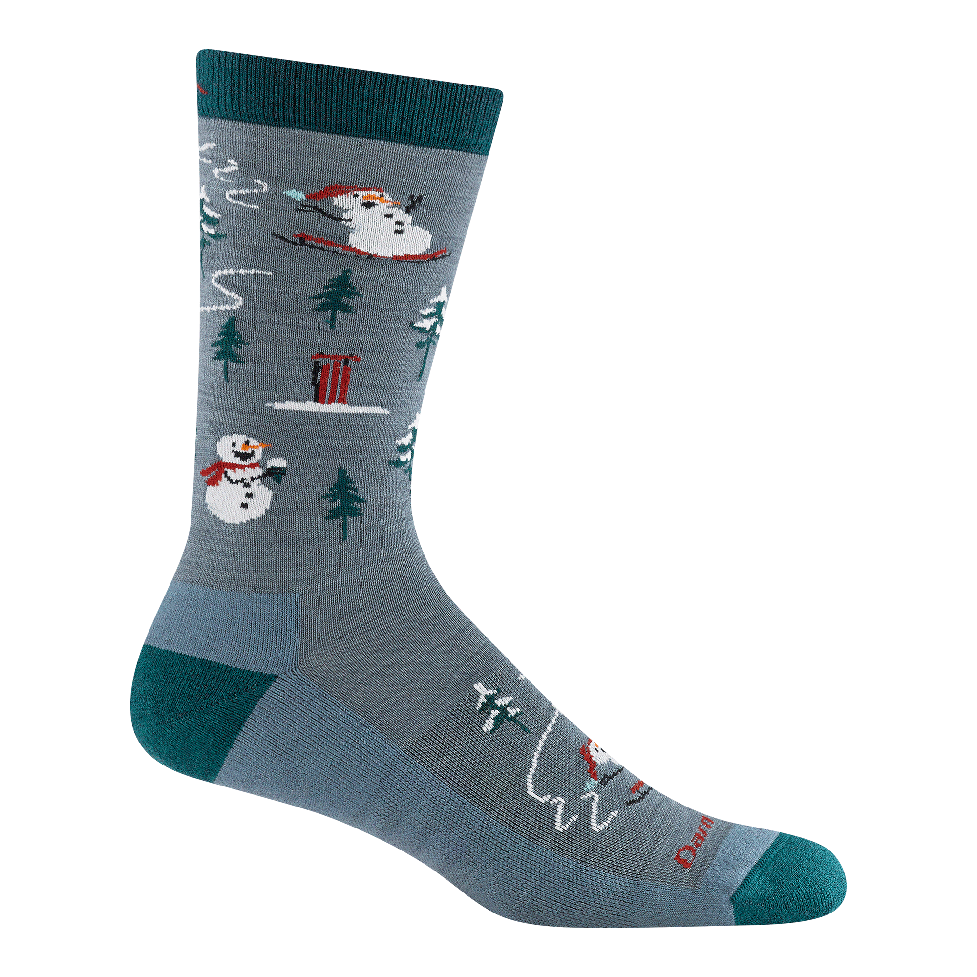 Darn Tough Socks Men's Sled Head Crew Lightweight Lifestyle 2-Pack - Image 3