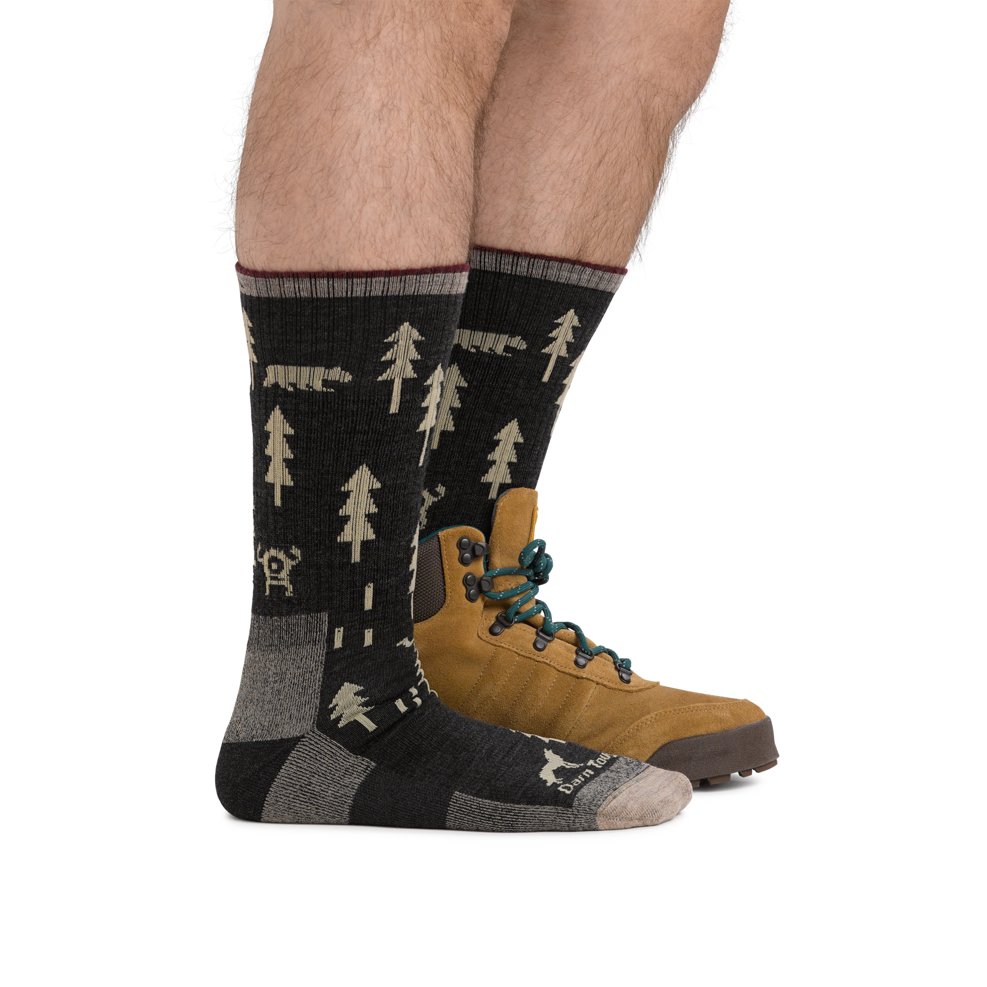 Darn Tough Socks Men's ABC Boot Midweight Hiking Socks - Image 3