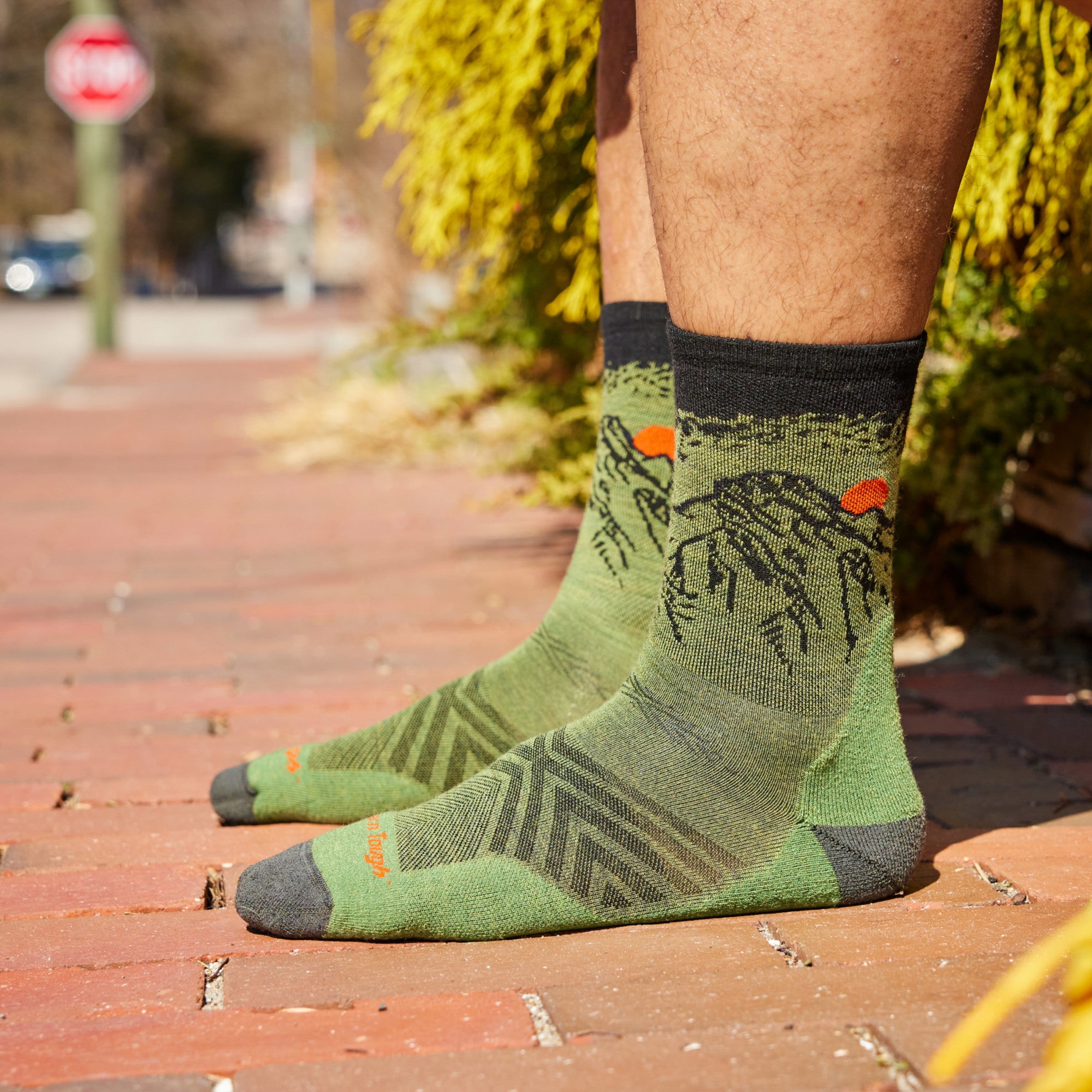 Darn Tough Socks Men's Vert Micro Crew Ultra-Lightweight Running Socks - Image 2