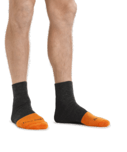 Alternative view of Darn Tough Socks Men's Steely Quarter  Midweight Work Sock