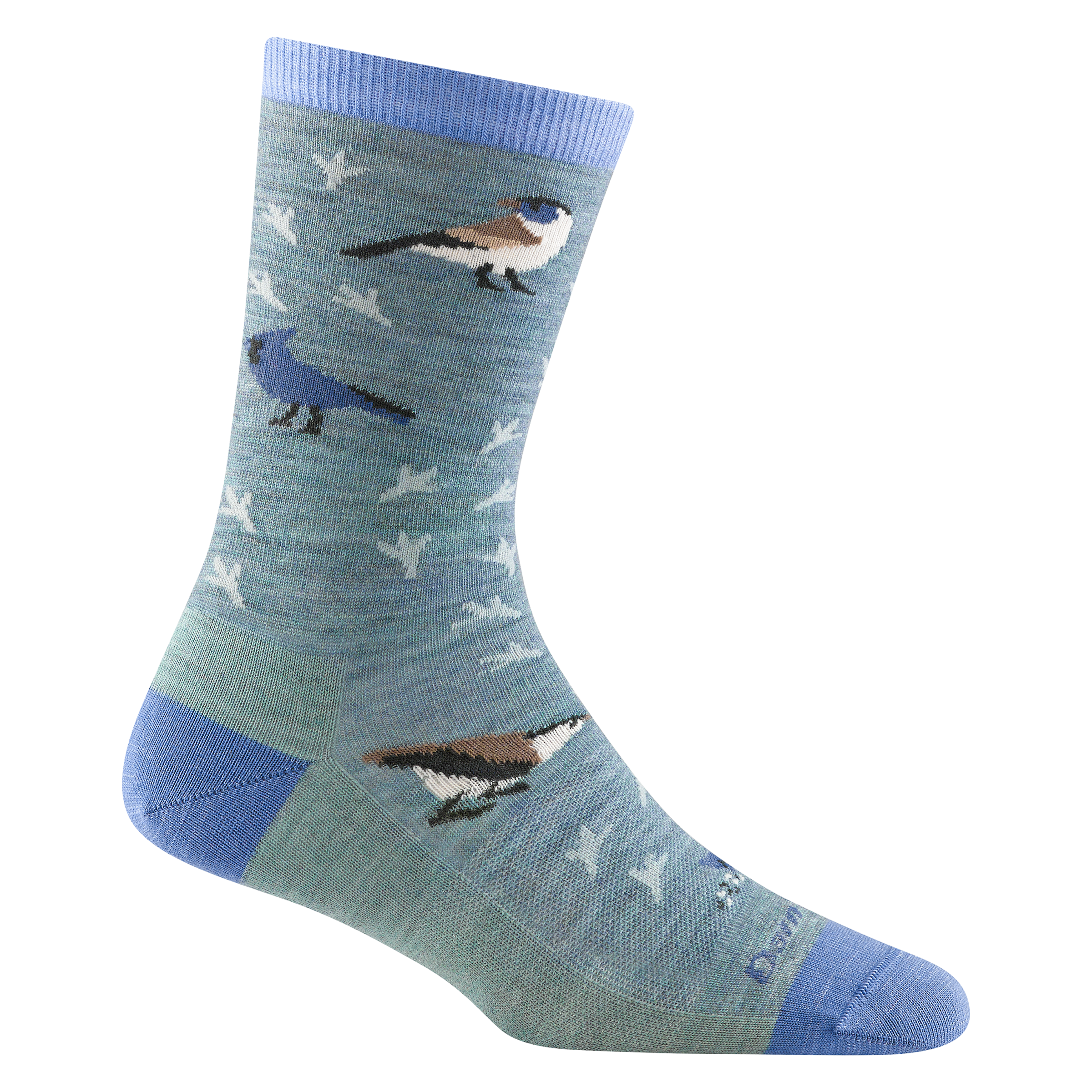 Darn Tough Socks Women's Twitterpated Crew Lightweight Lifestyle Sock-Last Chance - Image 2