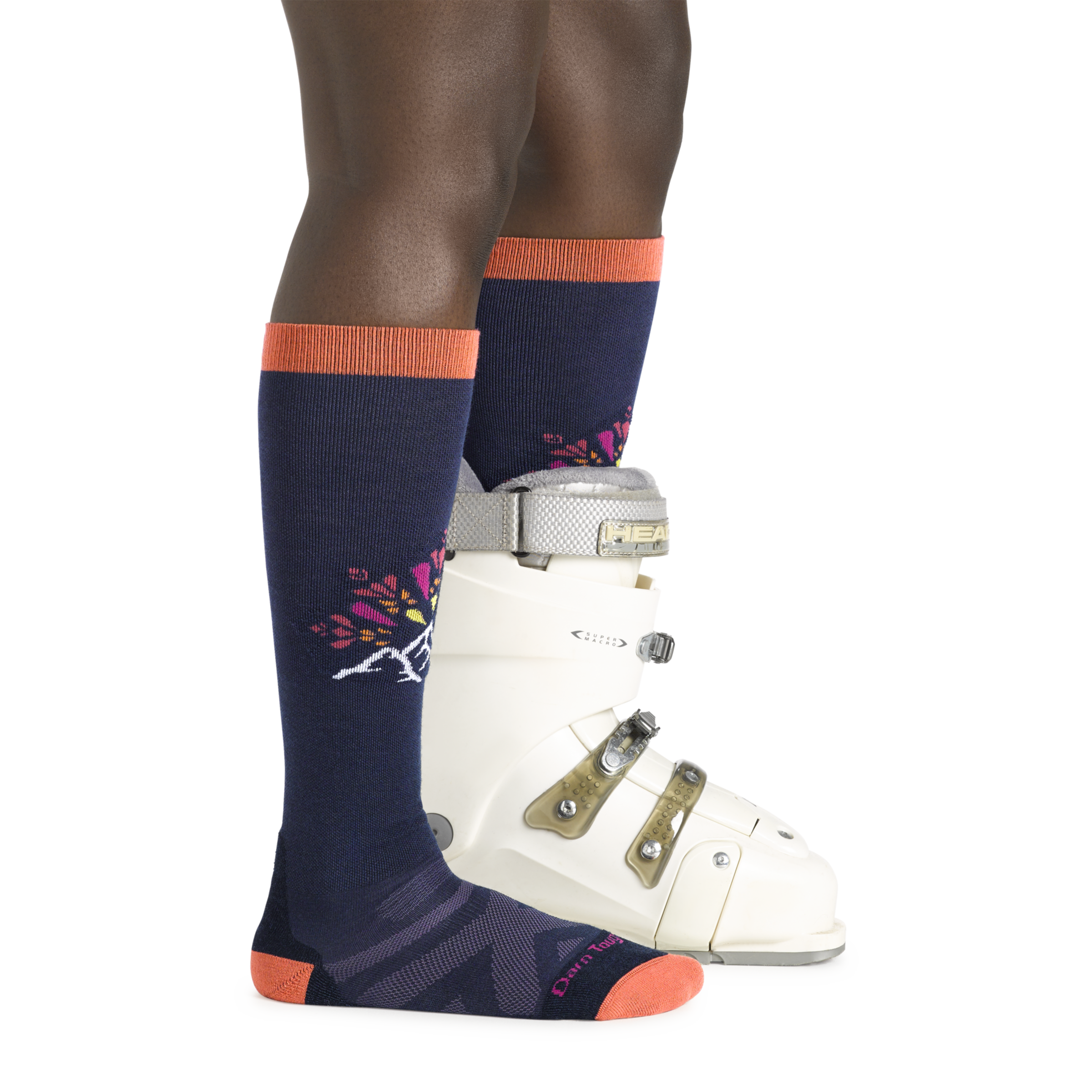 Darn Tough Socks Women's Daybreak Over-the-Calf Midweight Ski & Snowboard Sock-Last Chance - Image 5
