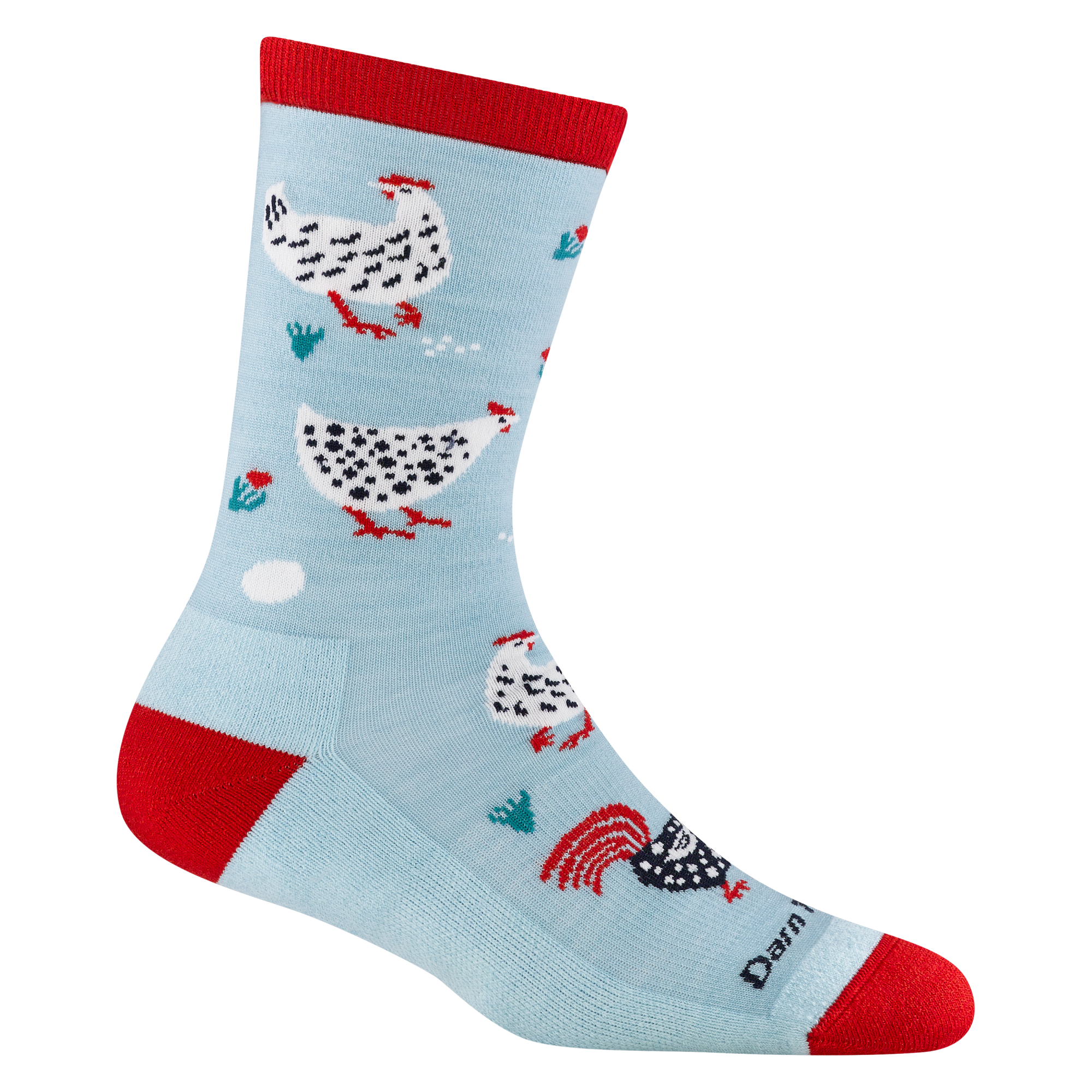 Darn Tough Socks Women's Mother Clucker Crew Lightweight Lifestyle Socks