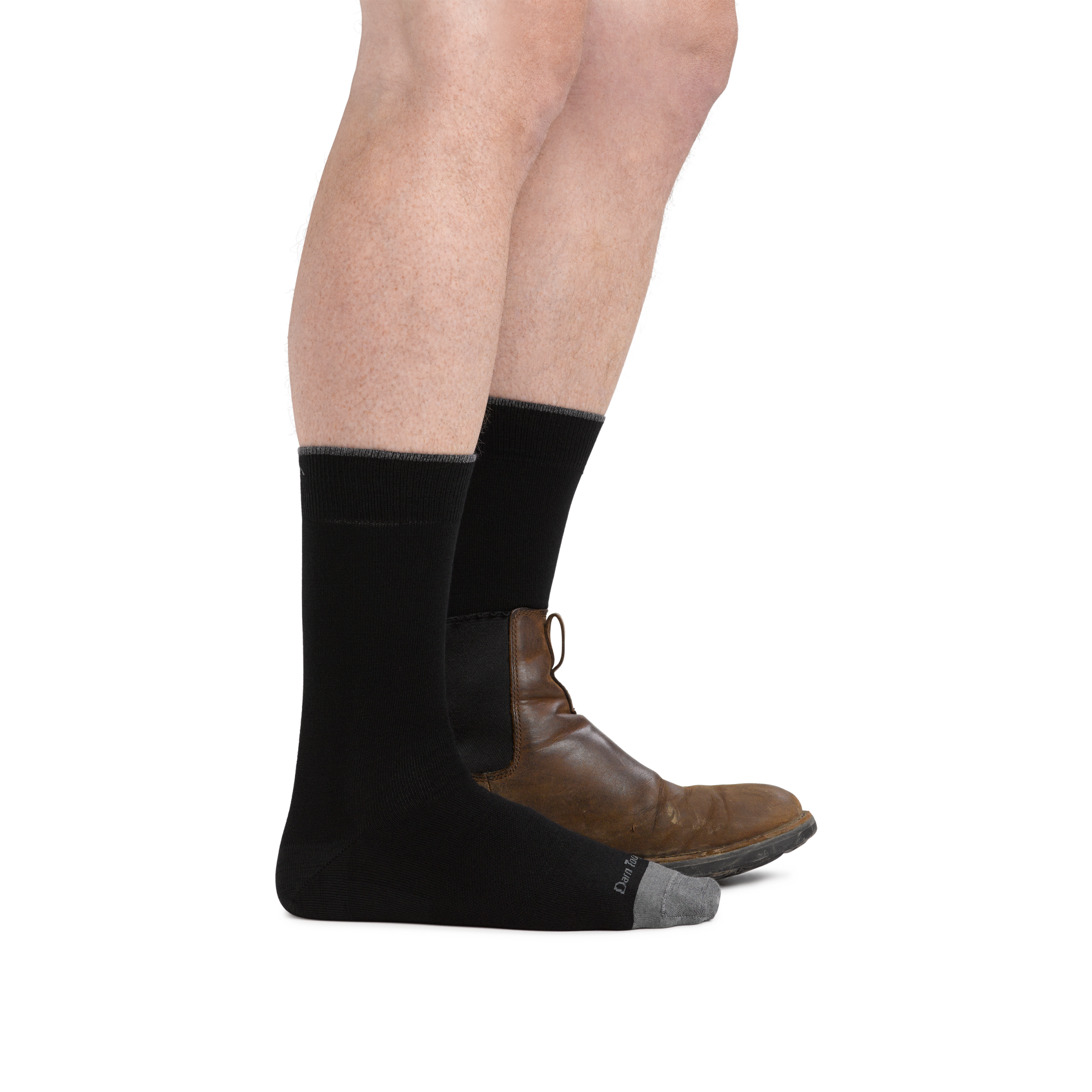 Darn Tough Socks Men's Solid Crew Lightweight Lifestyle Socks - Image 6