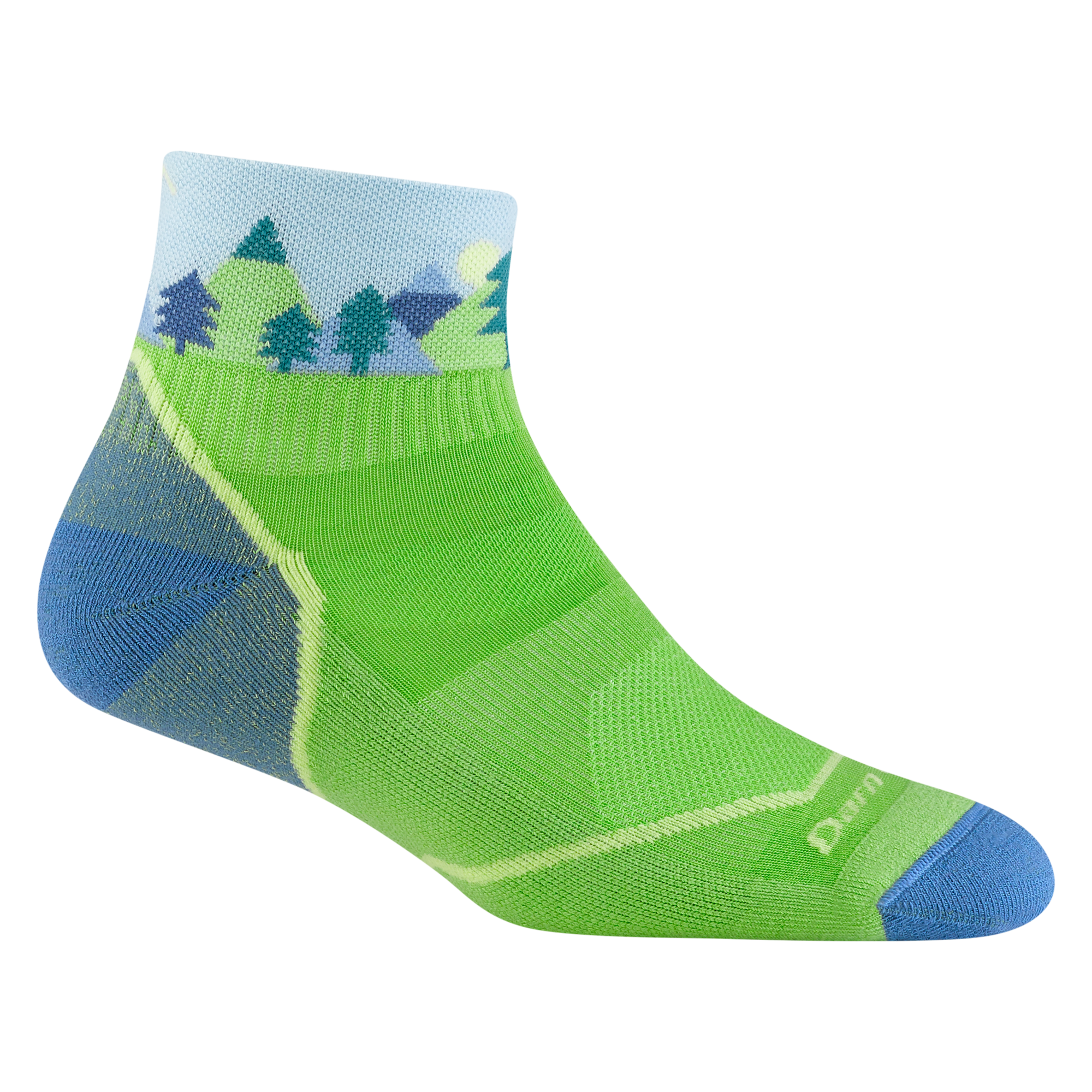 Darn Tough Socks Kids Quest Quarter Lightweight Hiking Socks - Image 2