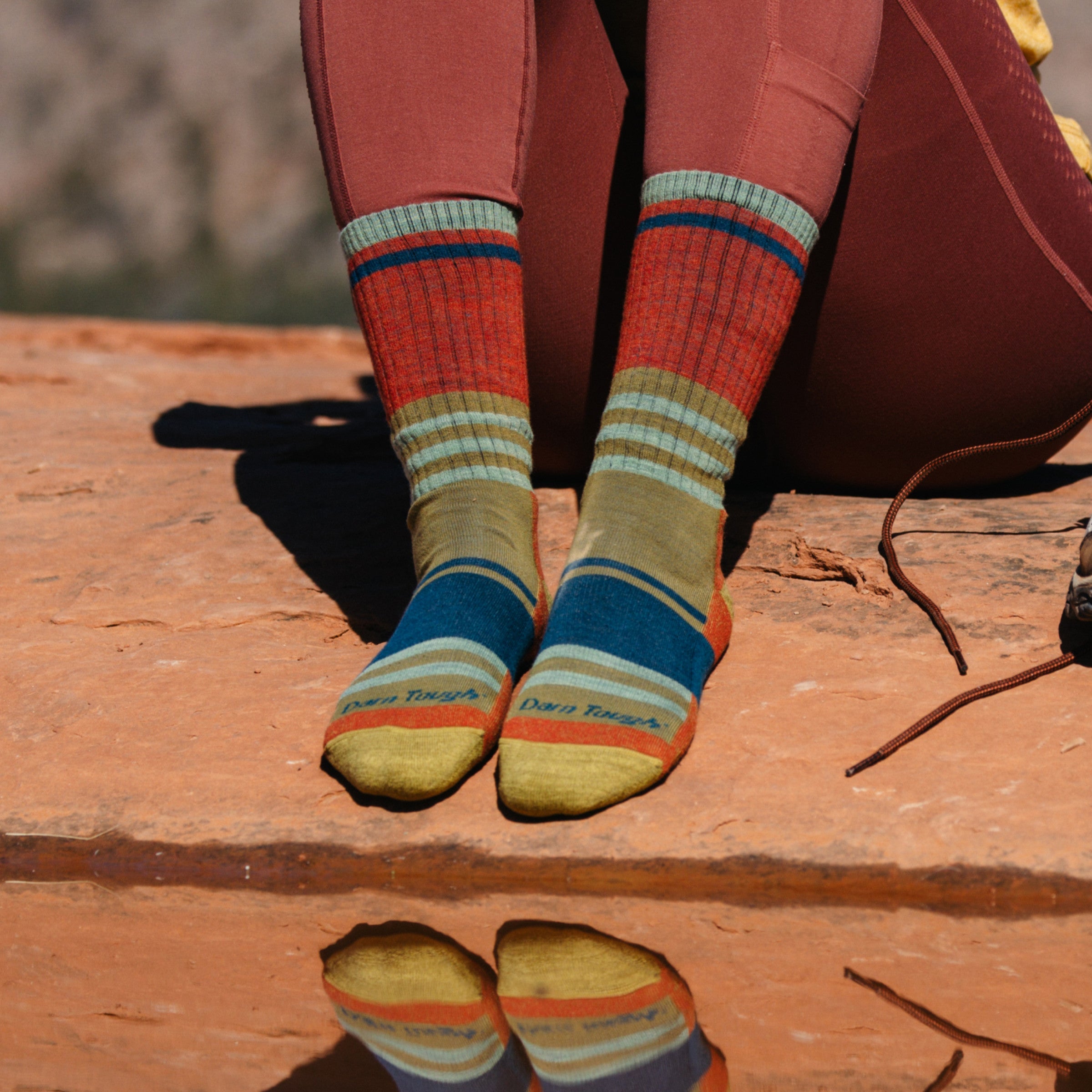 Darn Tough Socks Women's Her Spur Boot Lightweight Hiking Socks - Image 7
