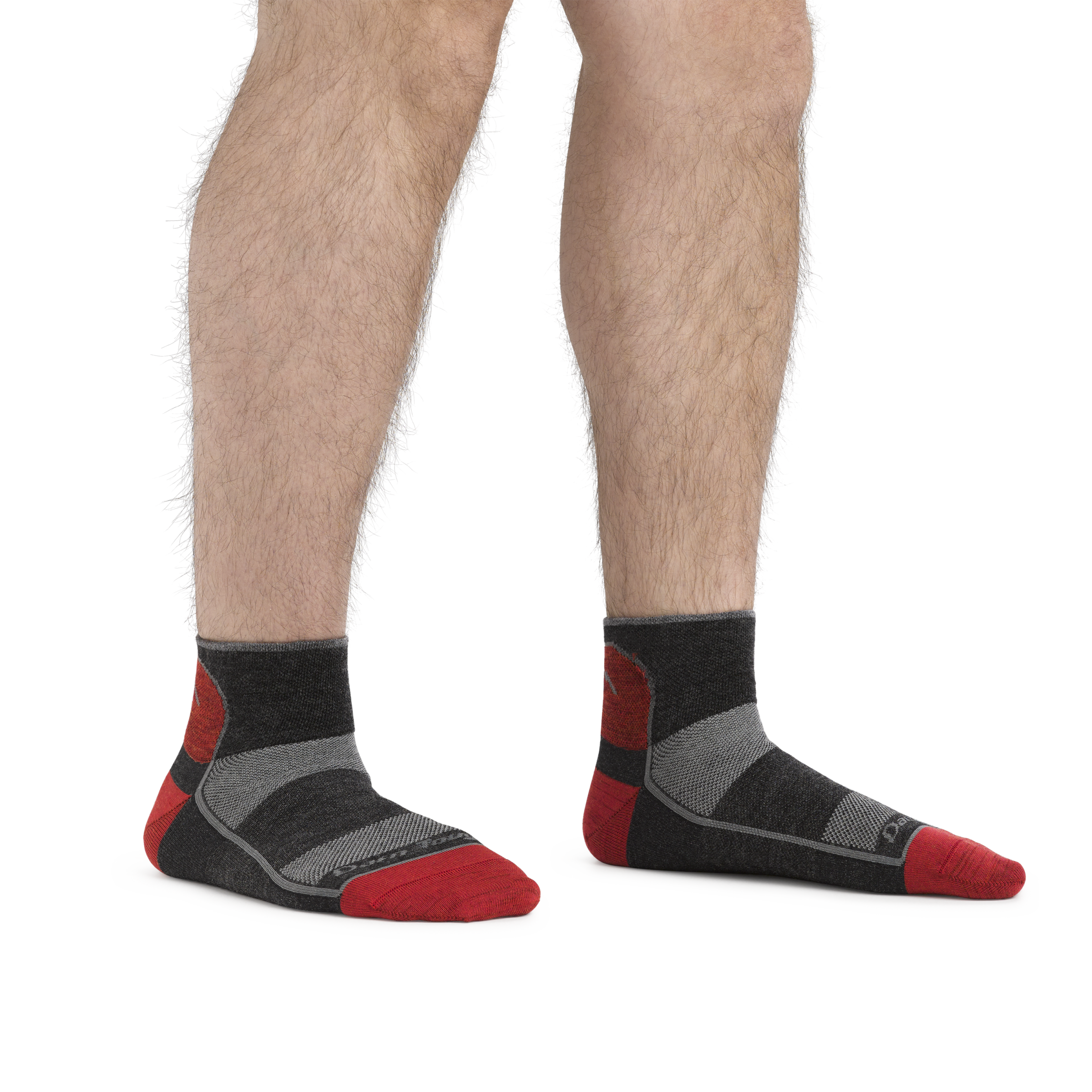 Darn Tough Socks Men's 1715 Quarter Lightweight Running Socks - Image 3