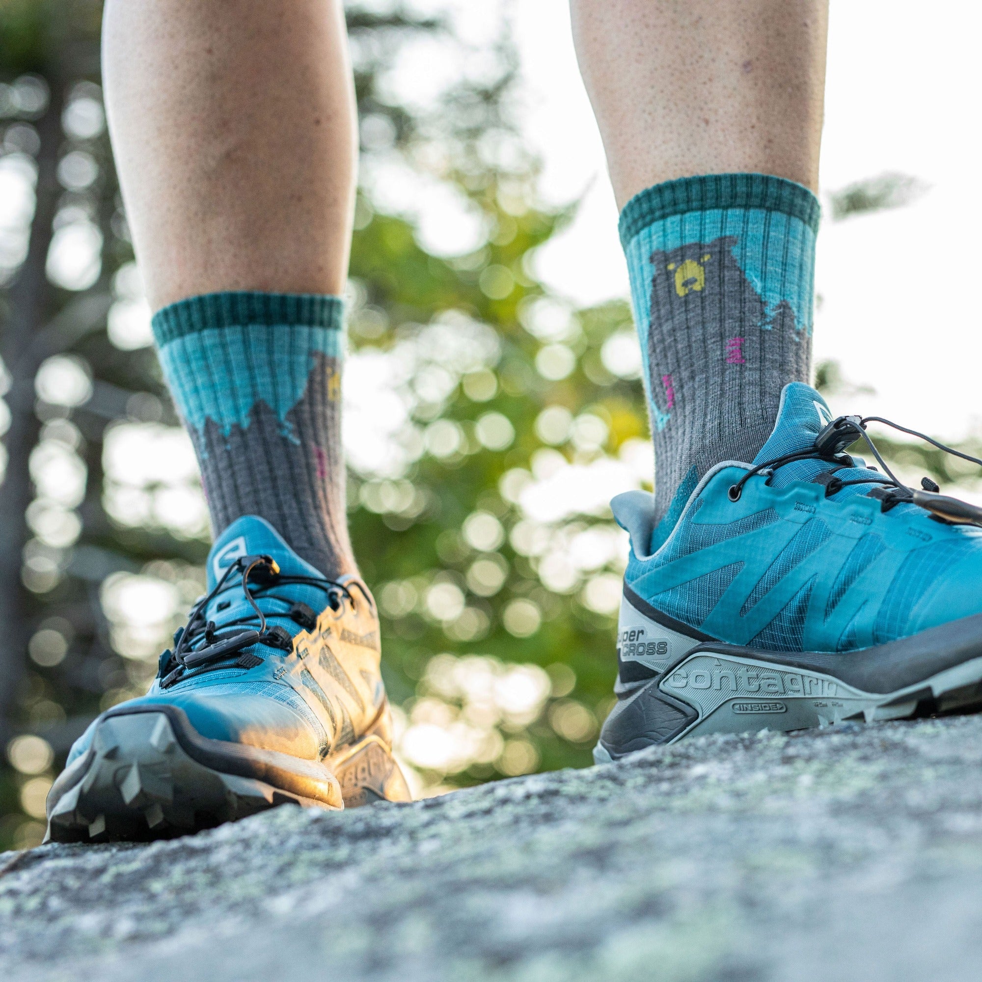 Darn Tough Socks Men's and Women's Bear 2-Pack Hiking Socks - Image 7