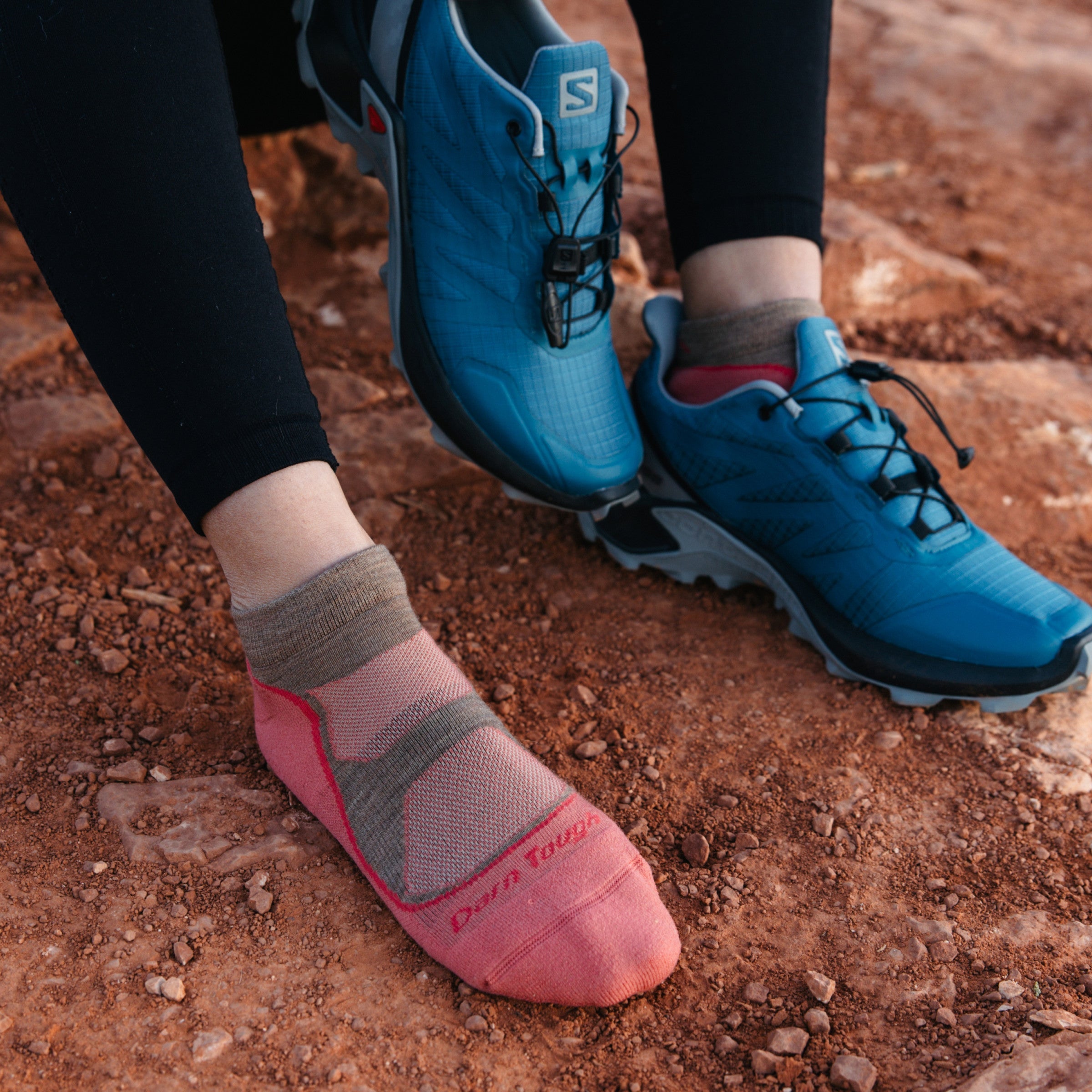 Darn Tough Socks Women's Light Hiker No Show Lightweight Hiking Socks - Image 8